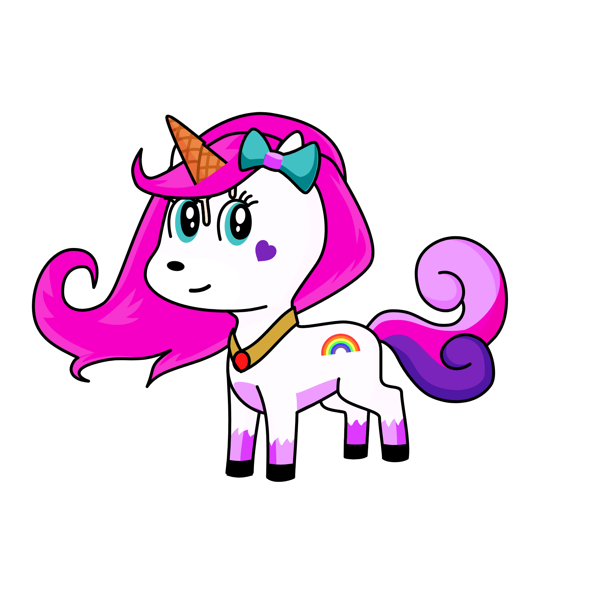 Prinsees, the unicorn