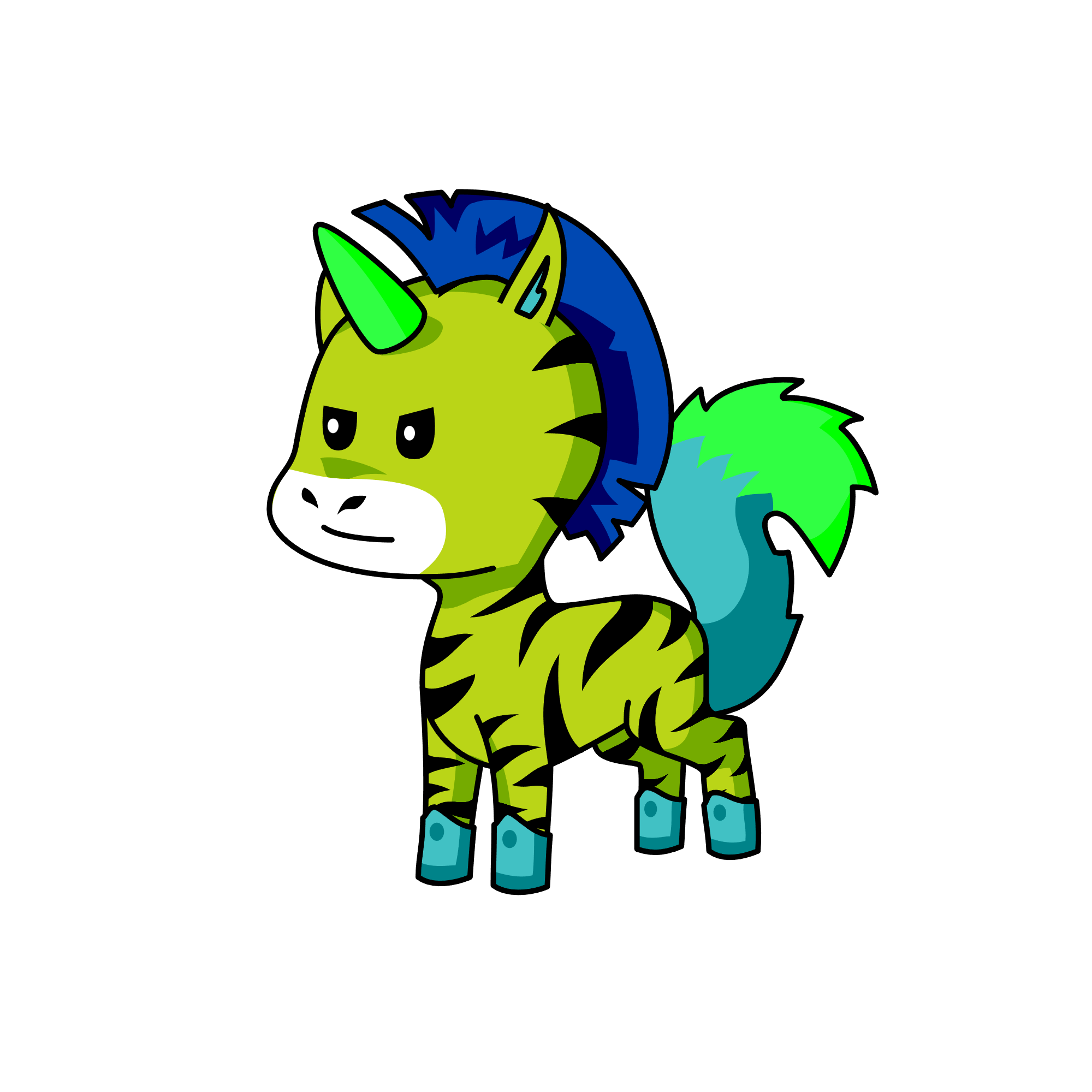 Listo, the unicorn