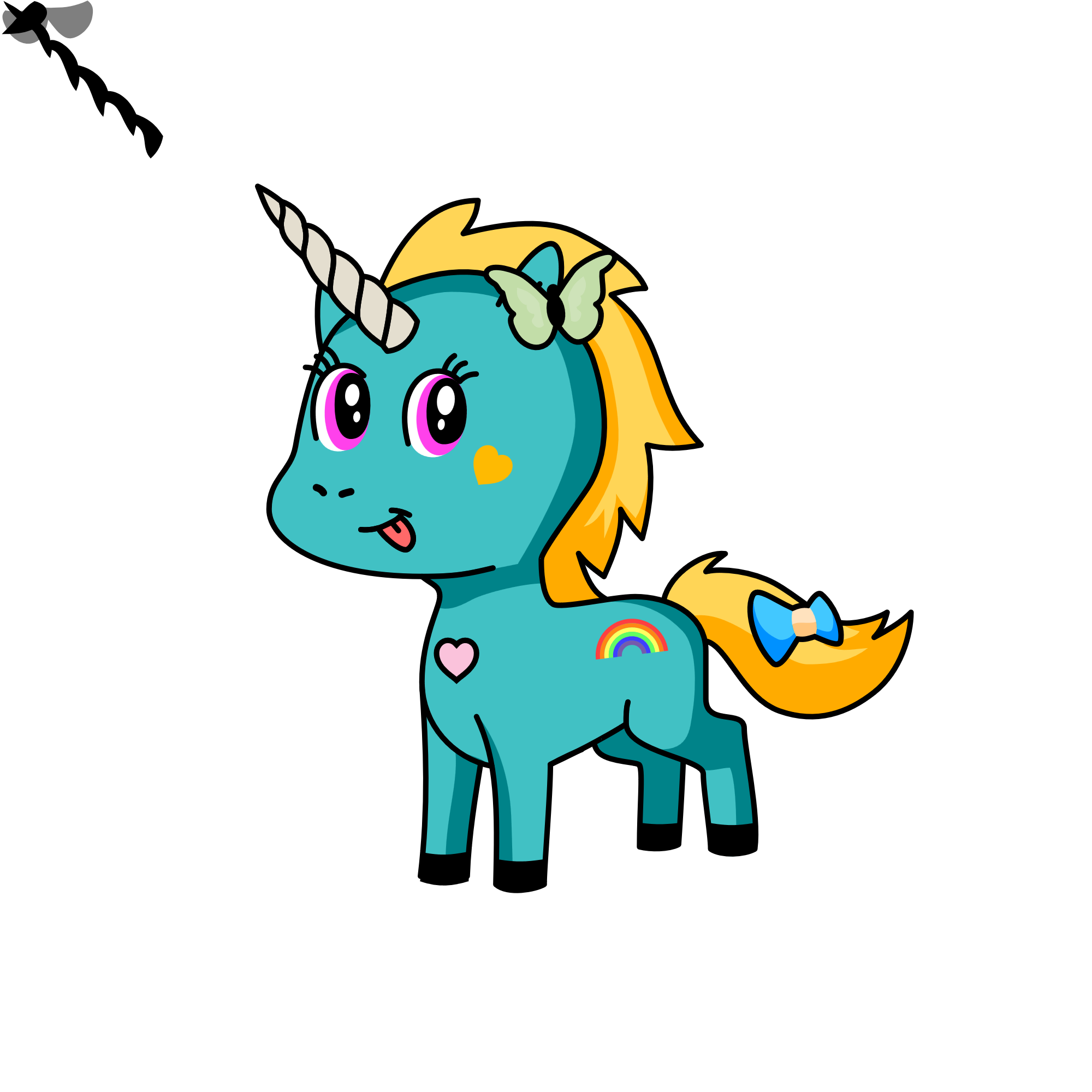 Sternenwind, the unicorn