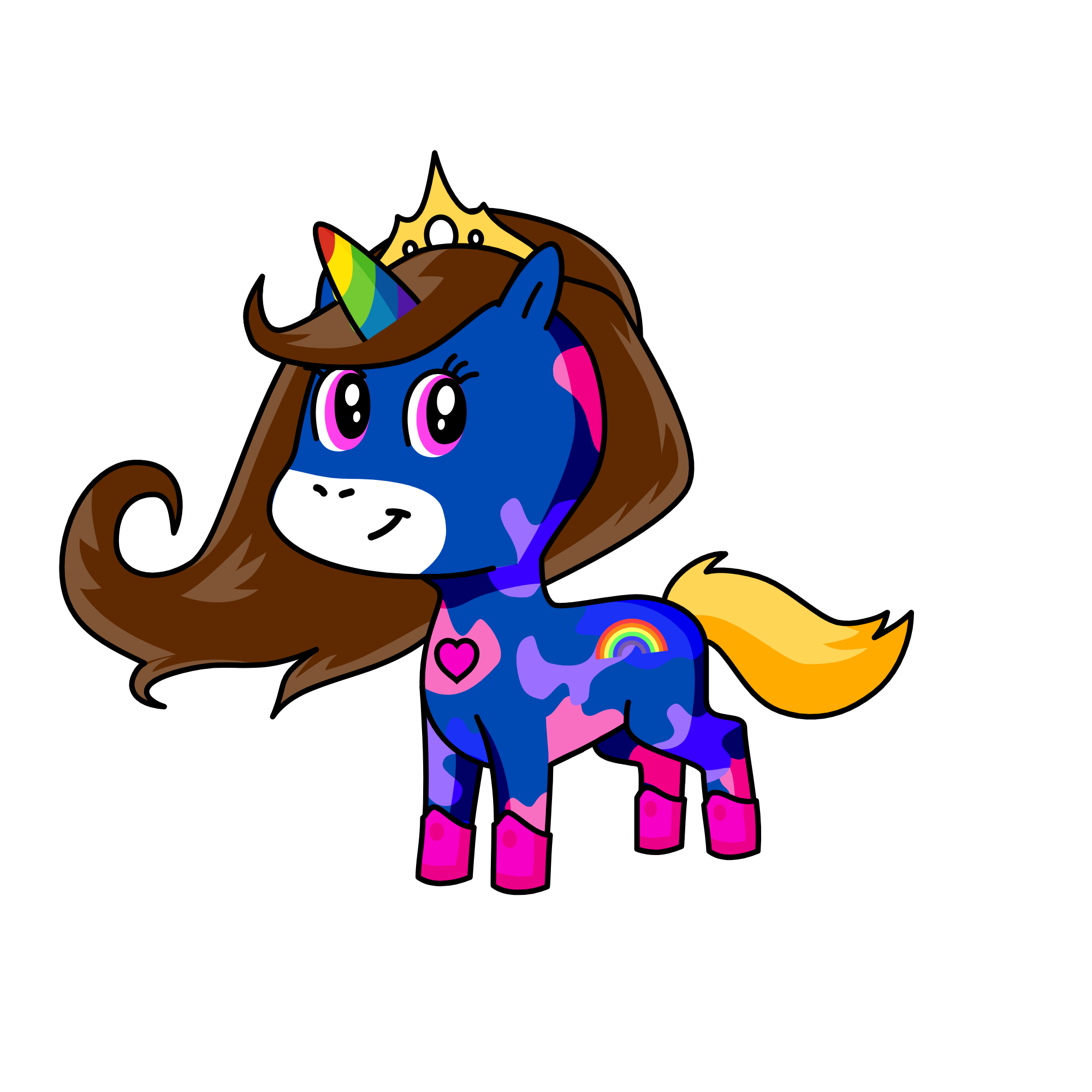 Maya, the unicorn