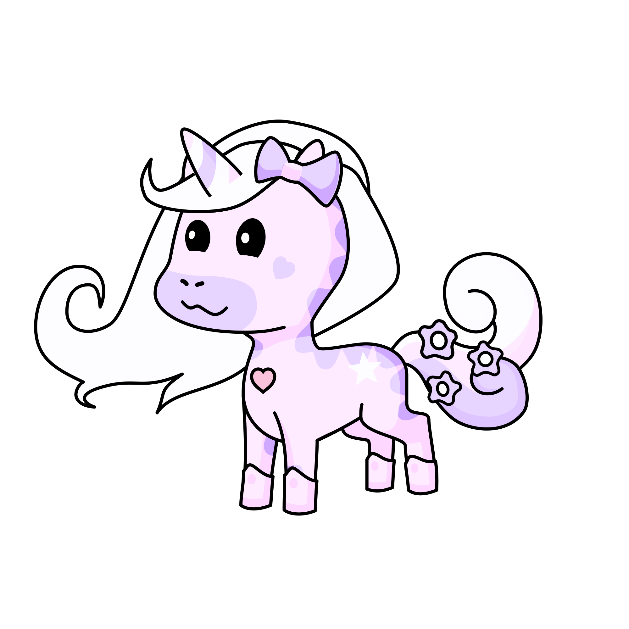 Sky, the unicorn