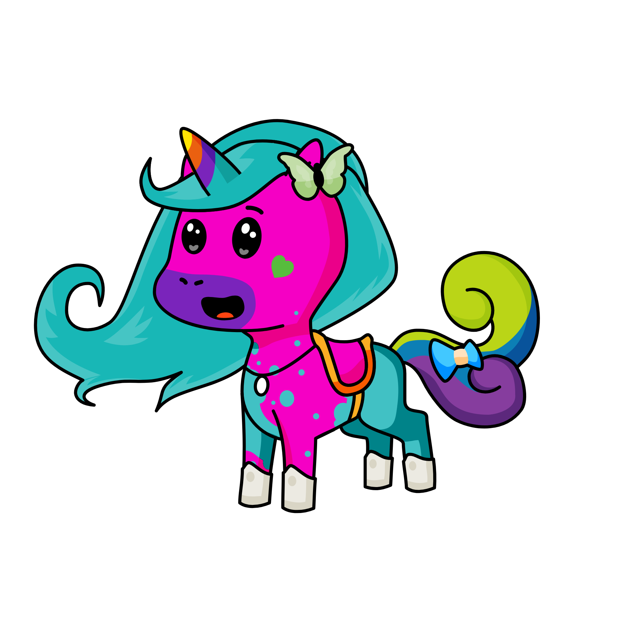 Stella, the unicorn