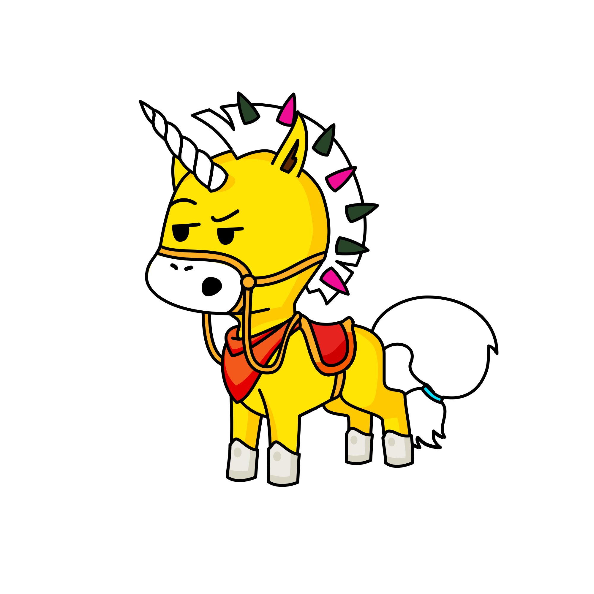 Stella, the unicorn