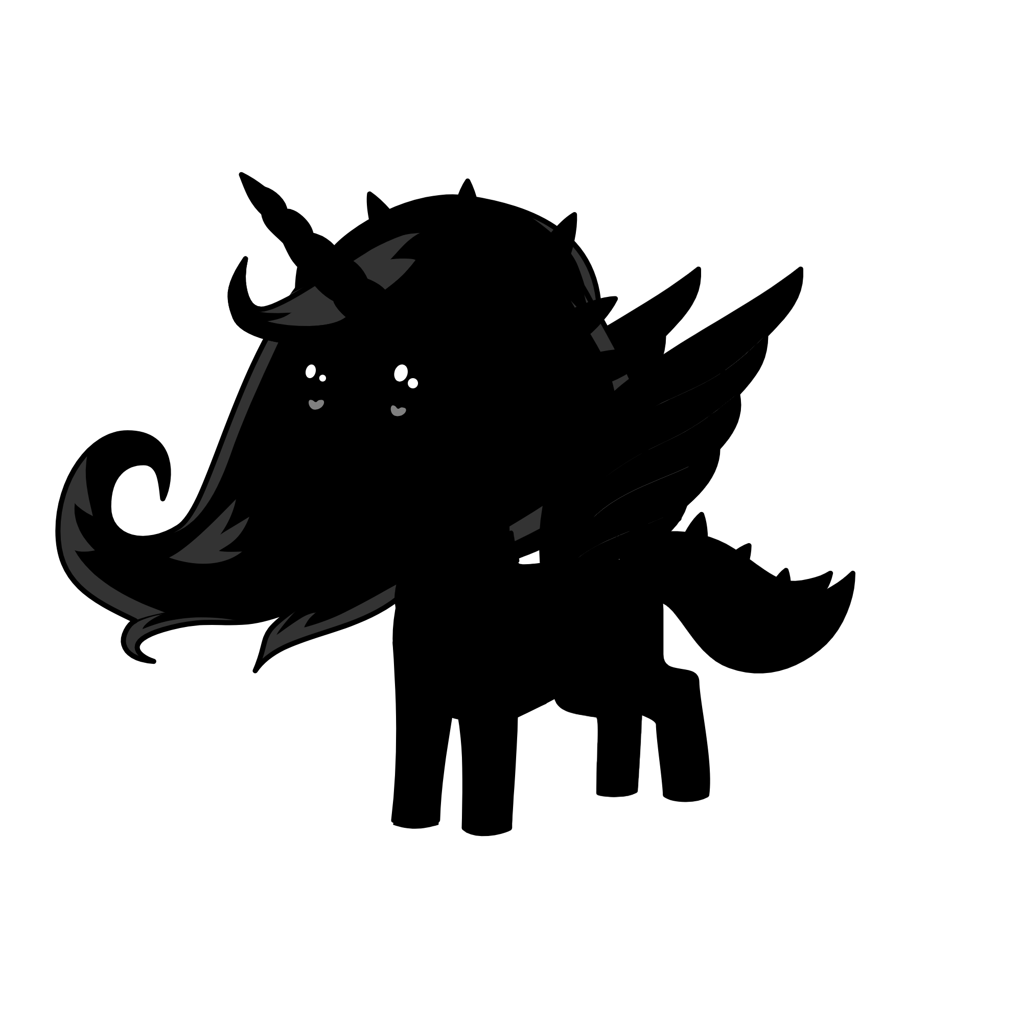 Shadows, the unicorn