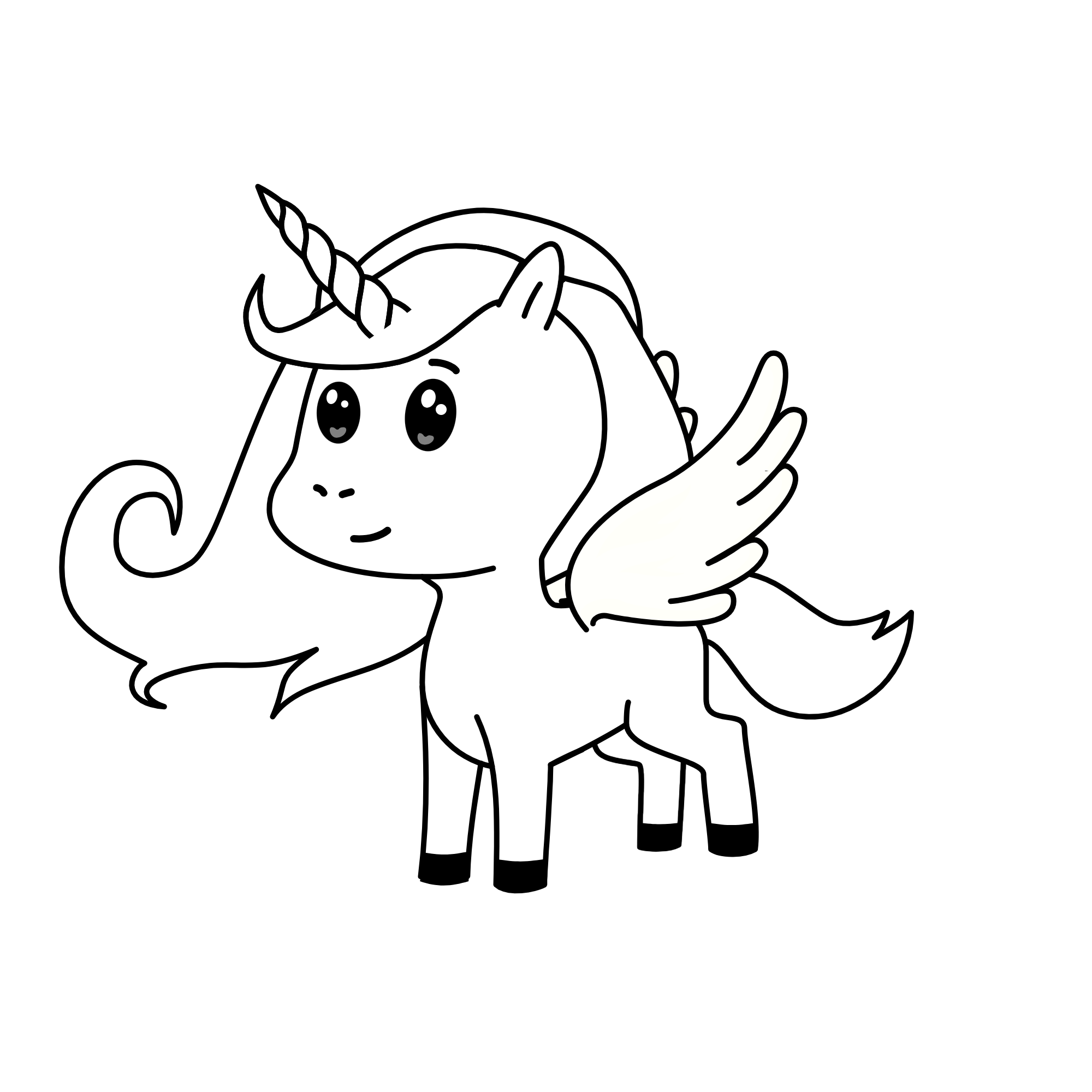Light, the unicorn