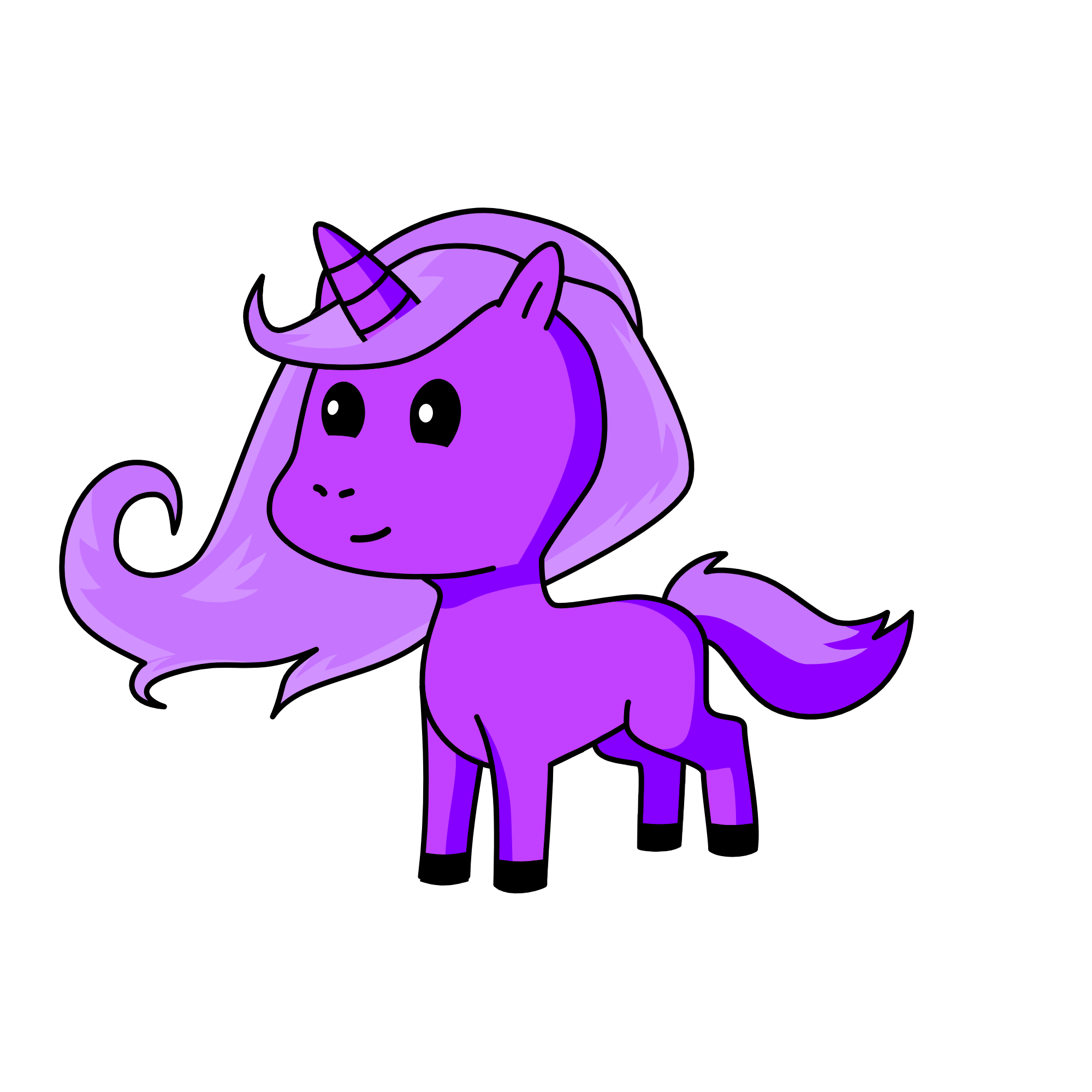 smartpurpletwi, the unicorn