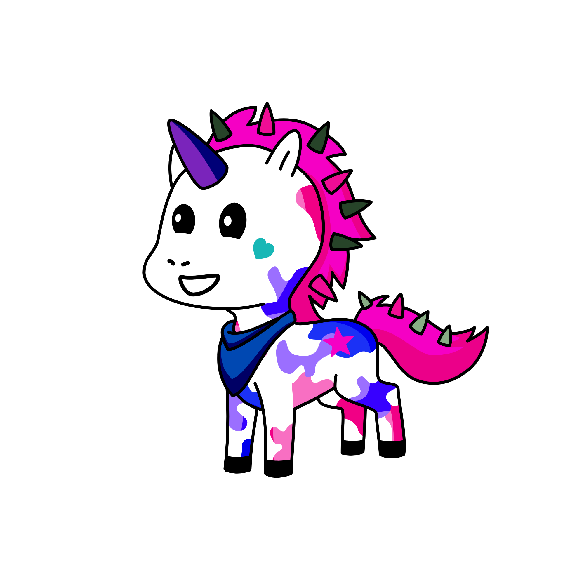 spike, the unicorn