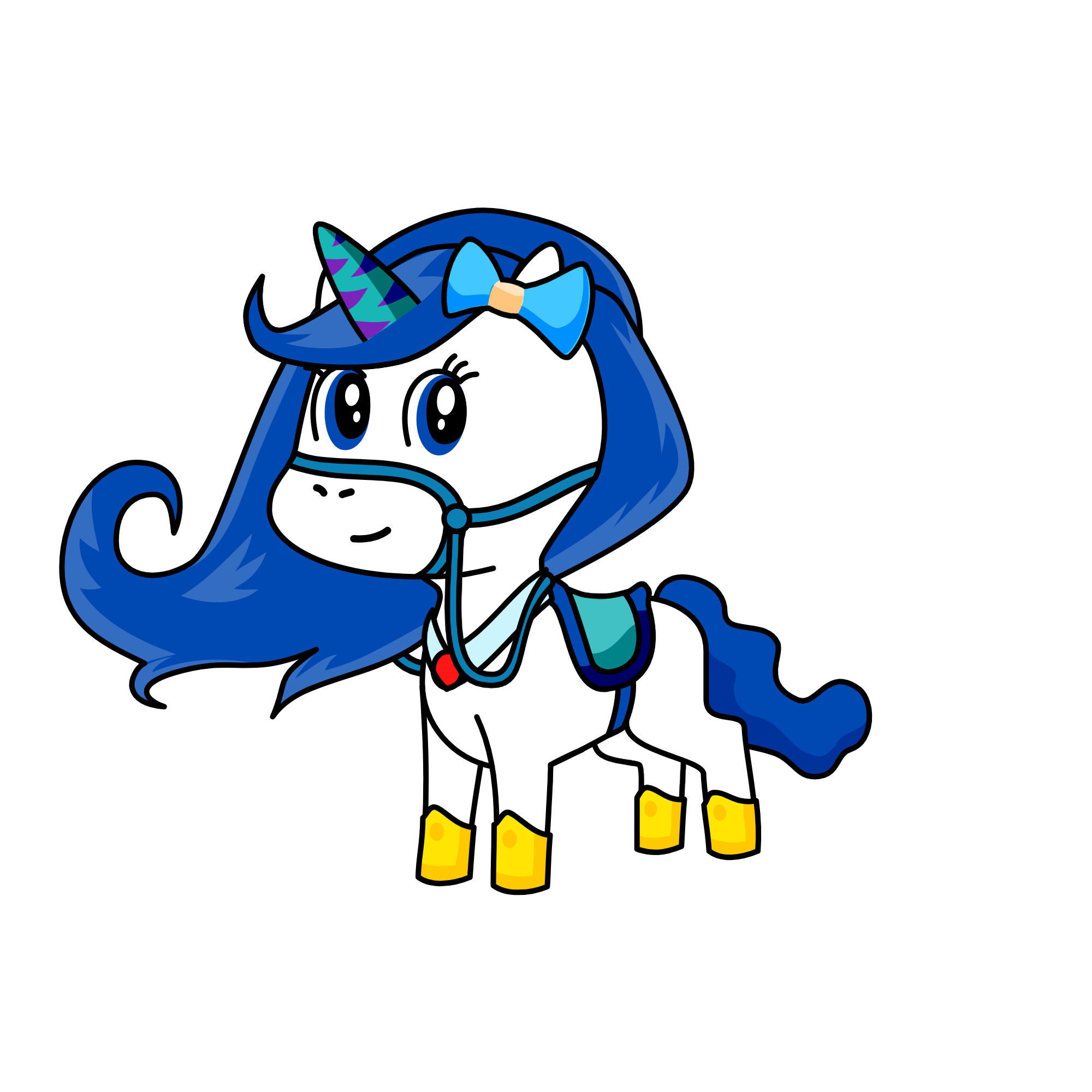 Midnight, the unicorn