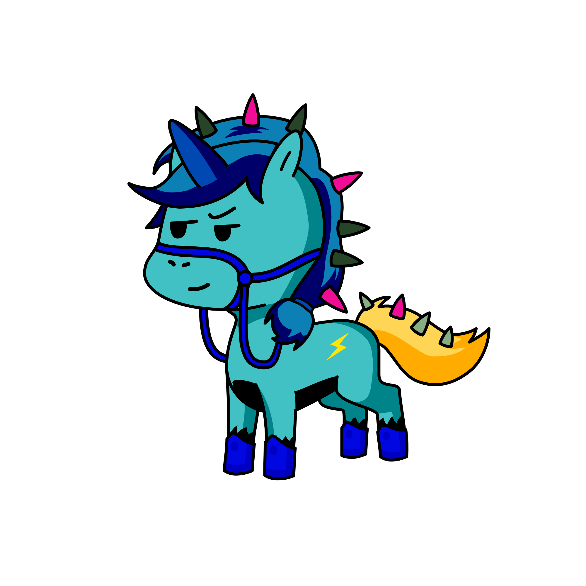 girl??, the unicorn