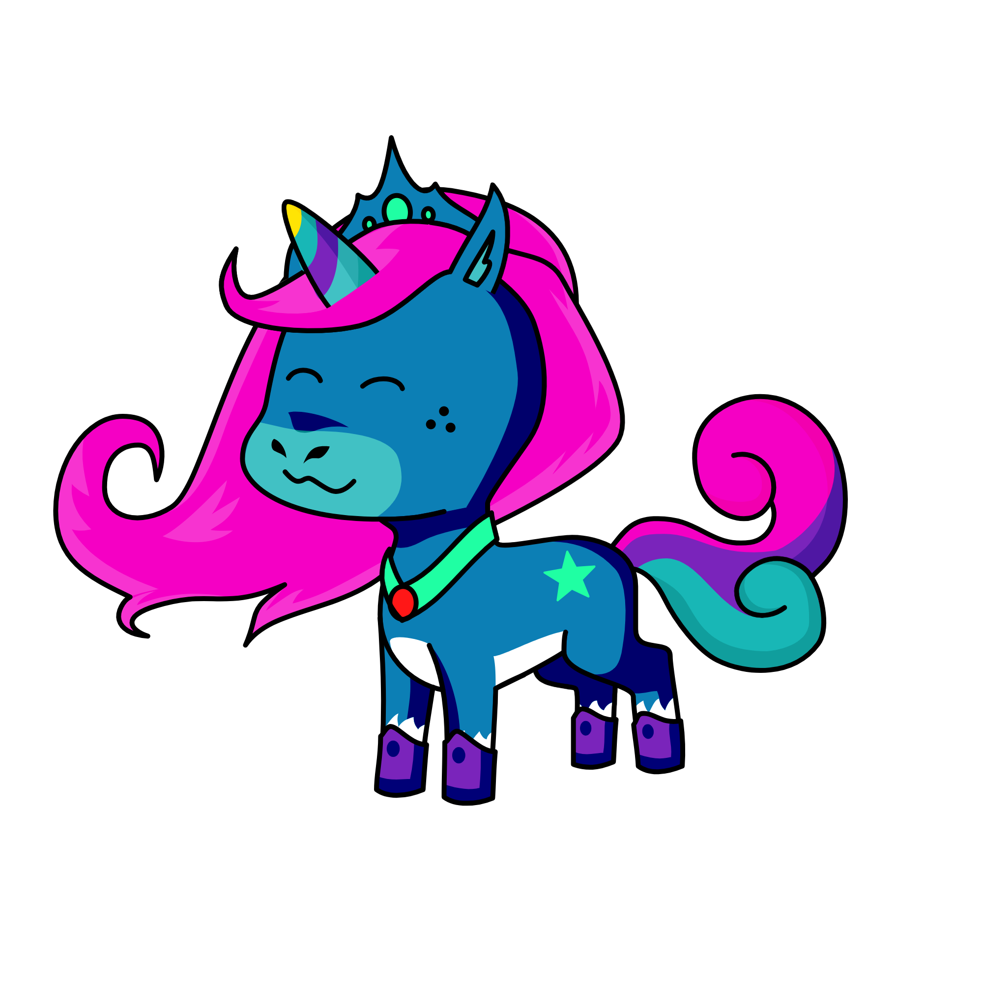 strawberry, the unicorn