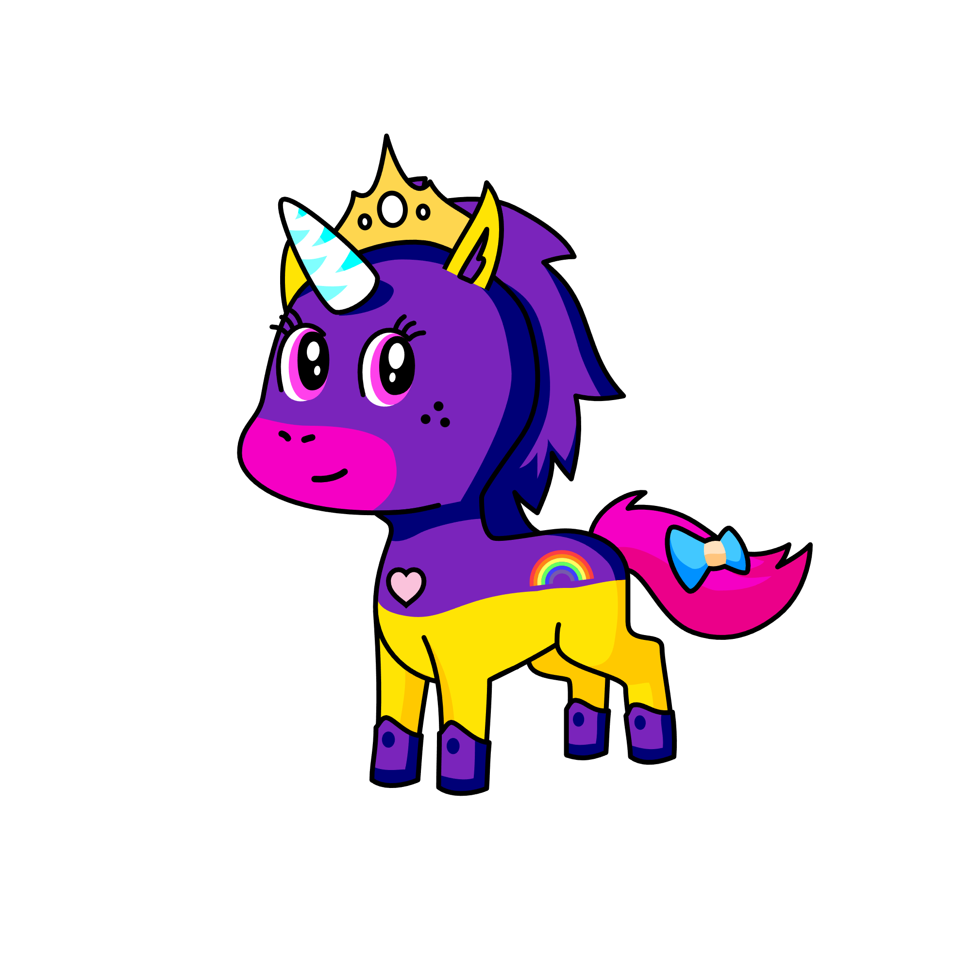 Flower, the unicorn