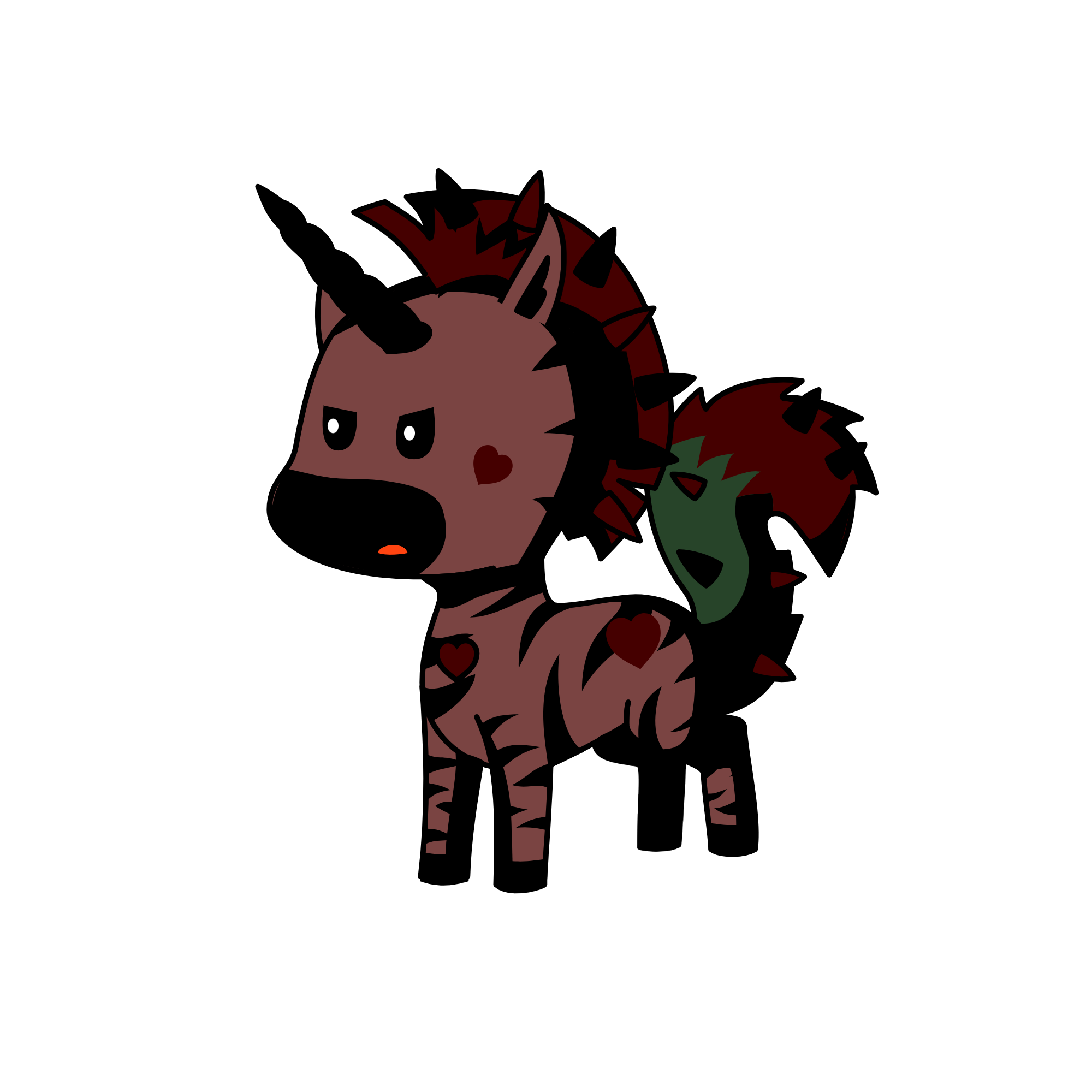 emo, the unicorn