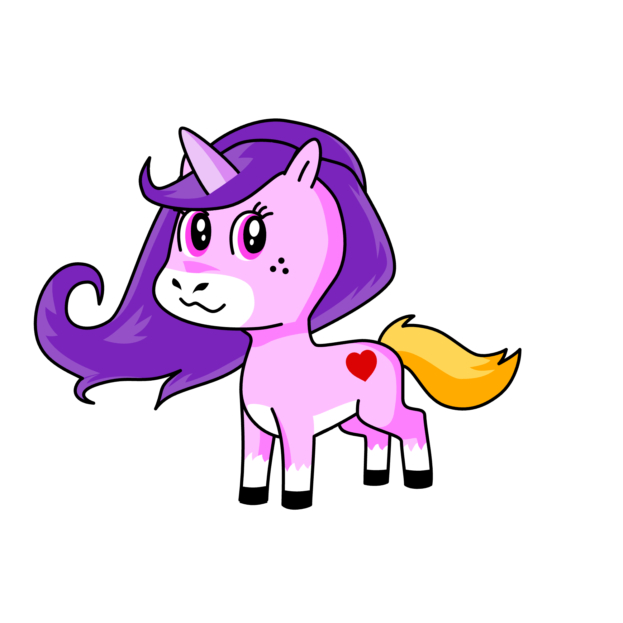 Hsjeoflek, the unicorn