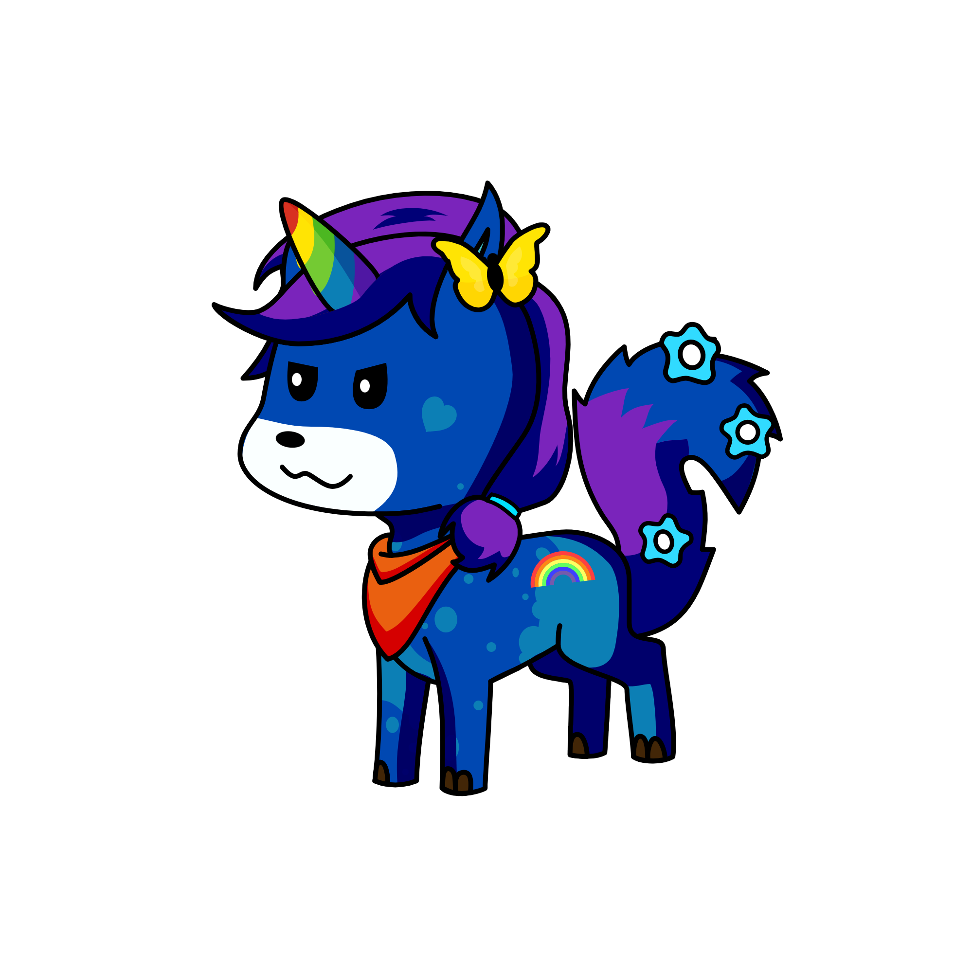 Sage, the unicorn