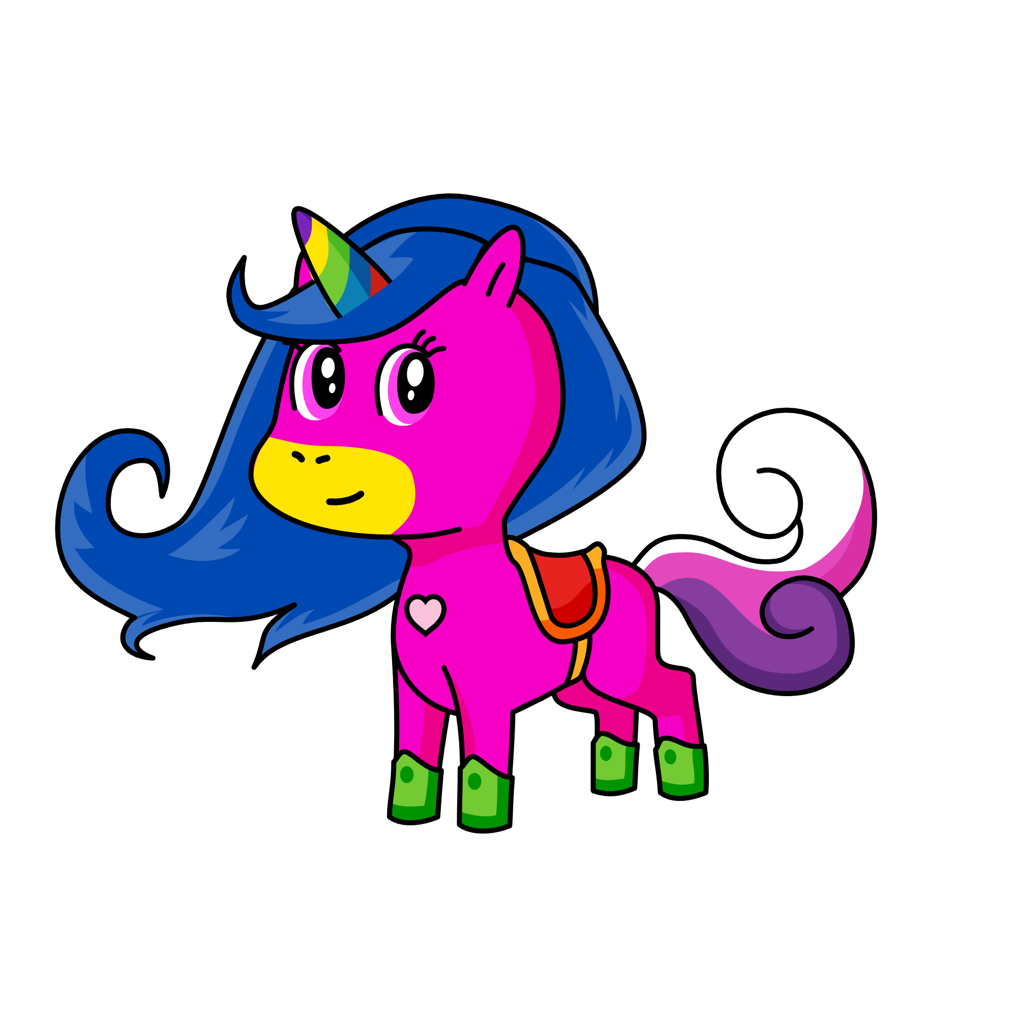 Flower, the unicorn