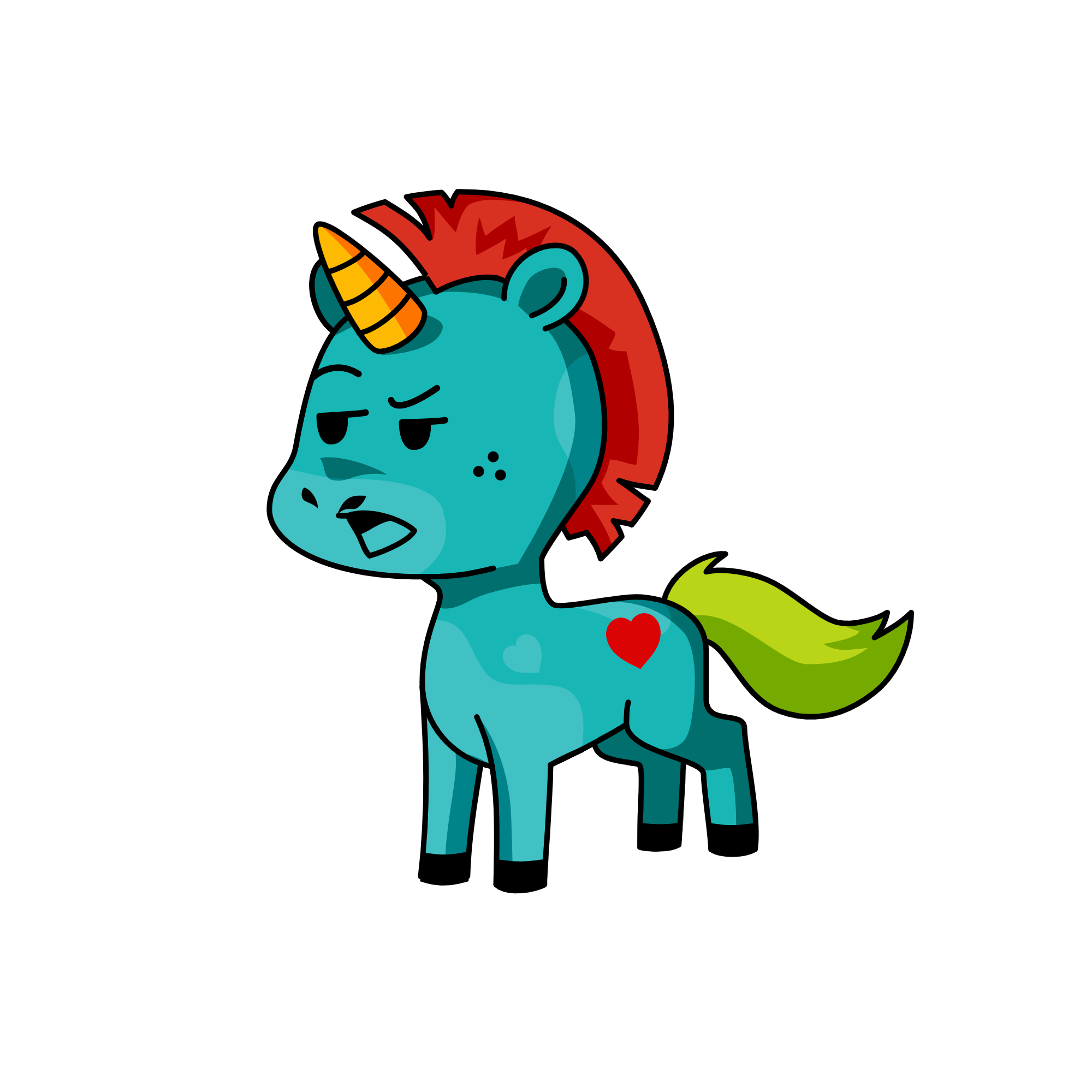 bhjsdfuovhe, the unicorn