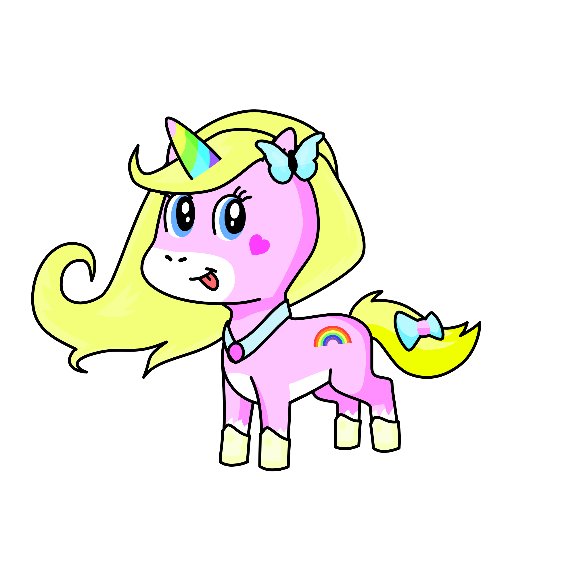 Hope, the unicorn
