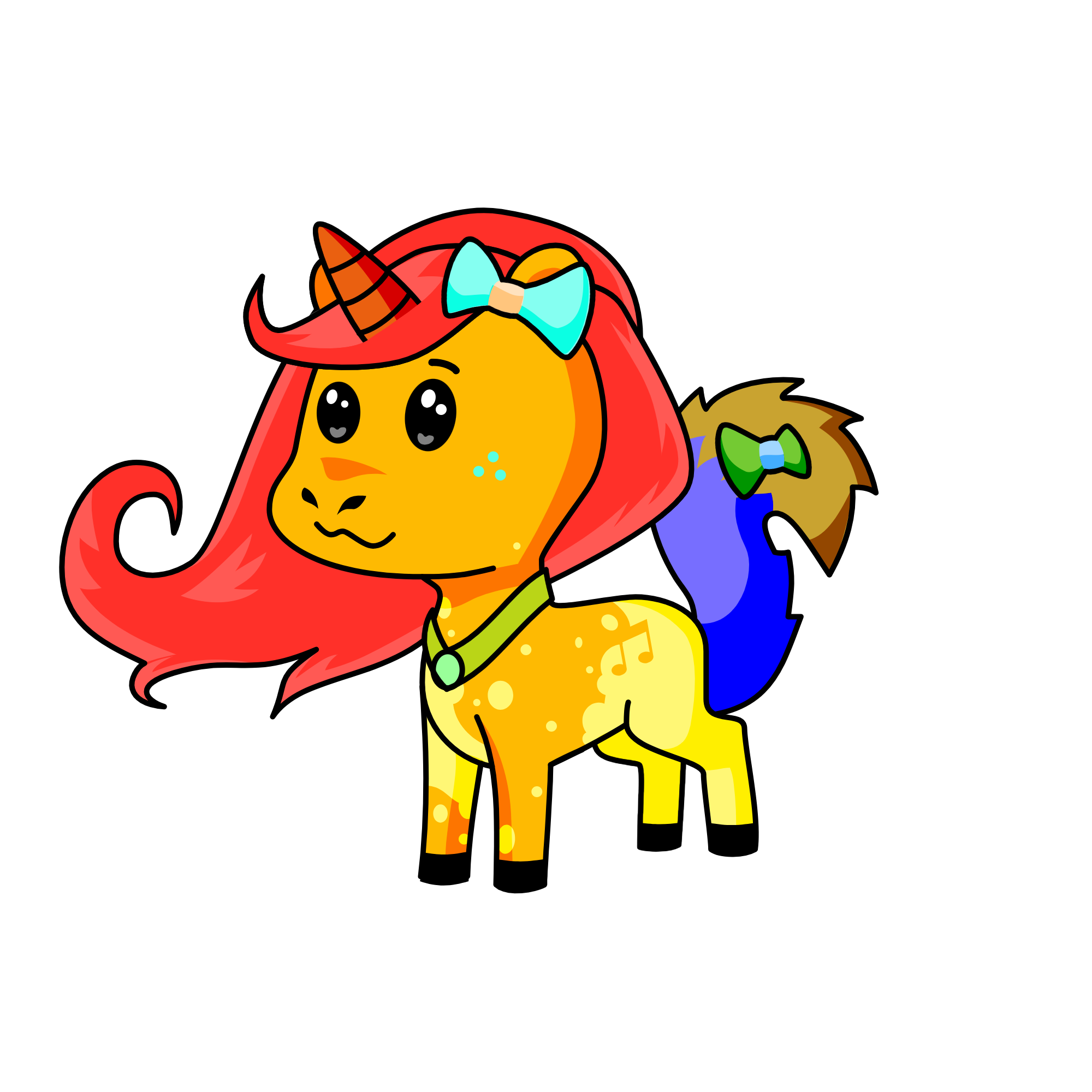 Pr3pp1e XD, the unicorn
