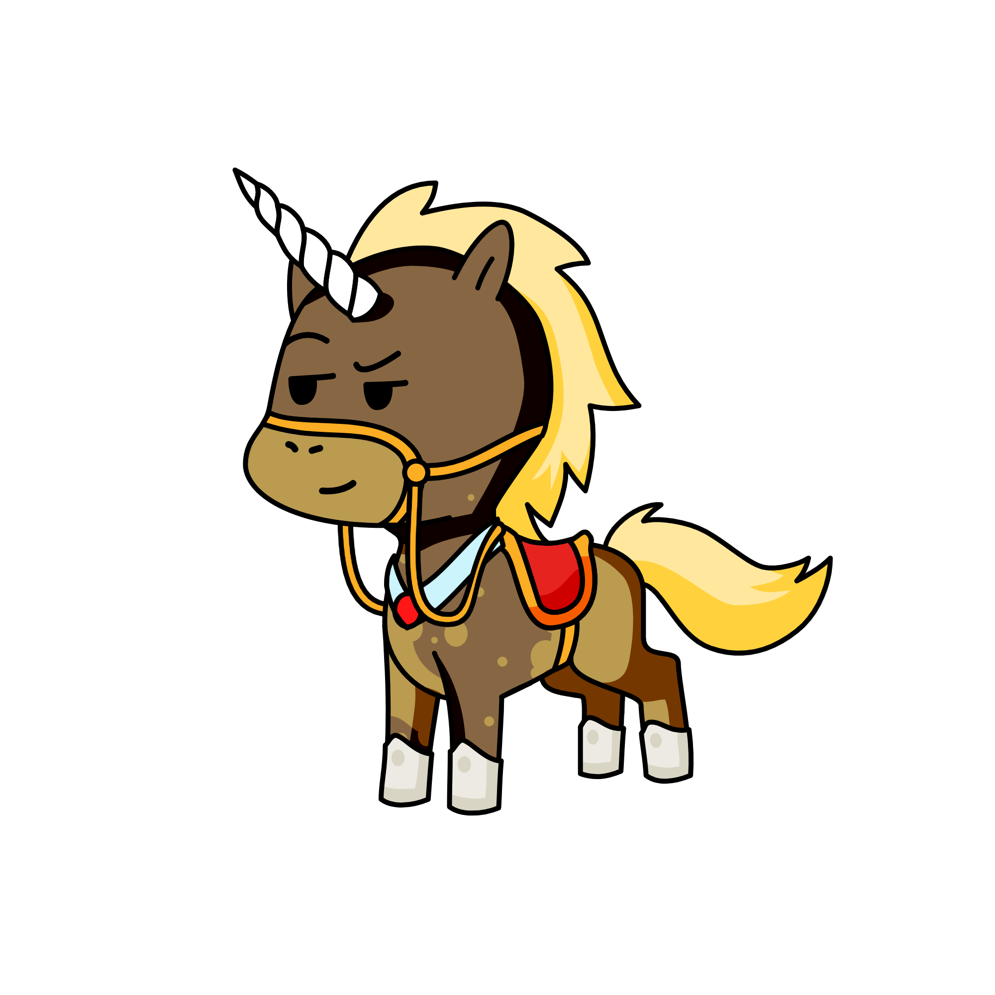 kings horse, the unicorn