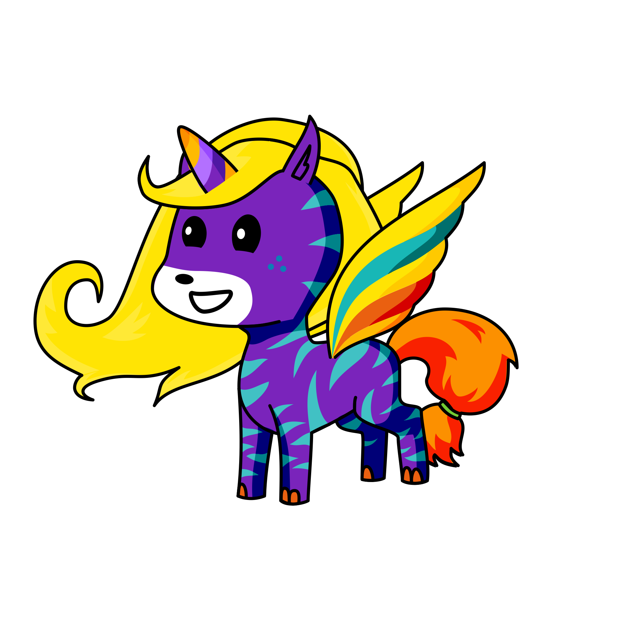 cupcake, the unicorn