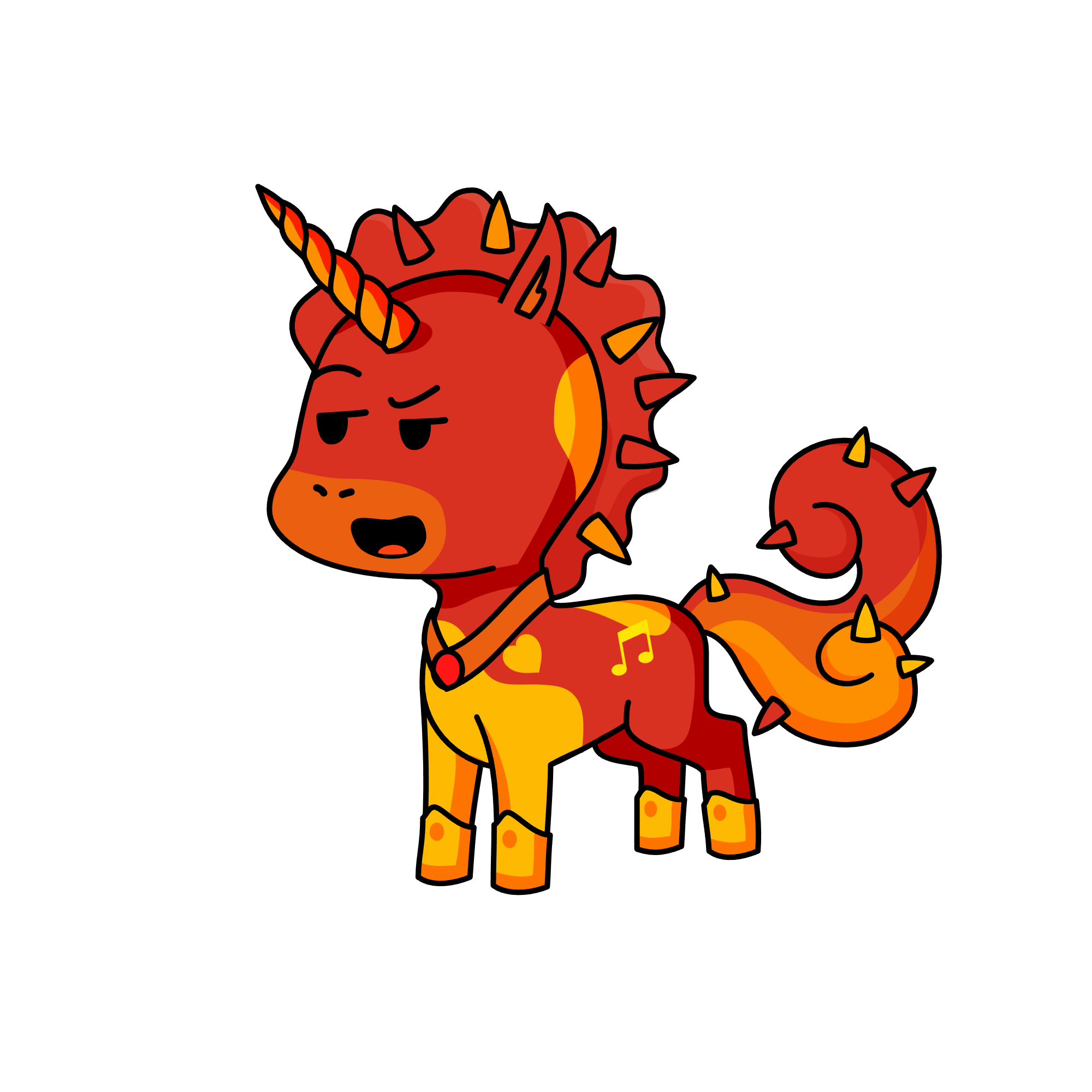 Venus jr, the unicorn