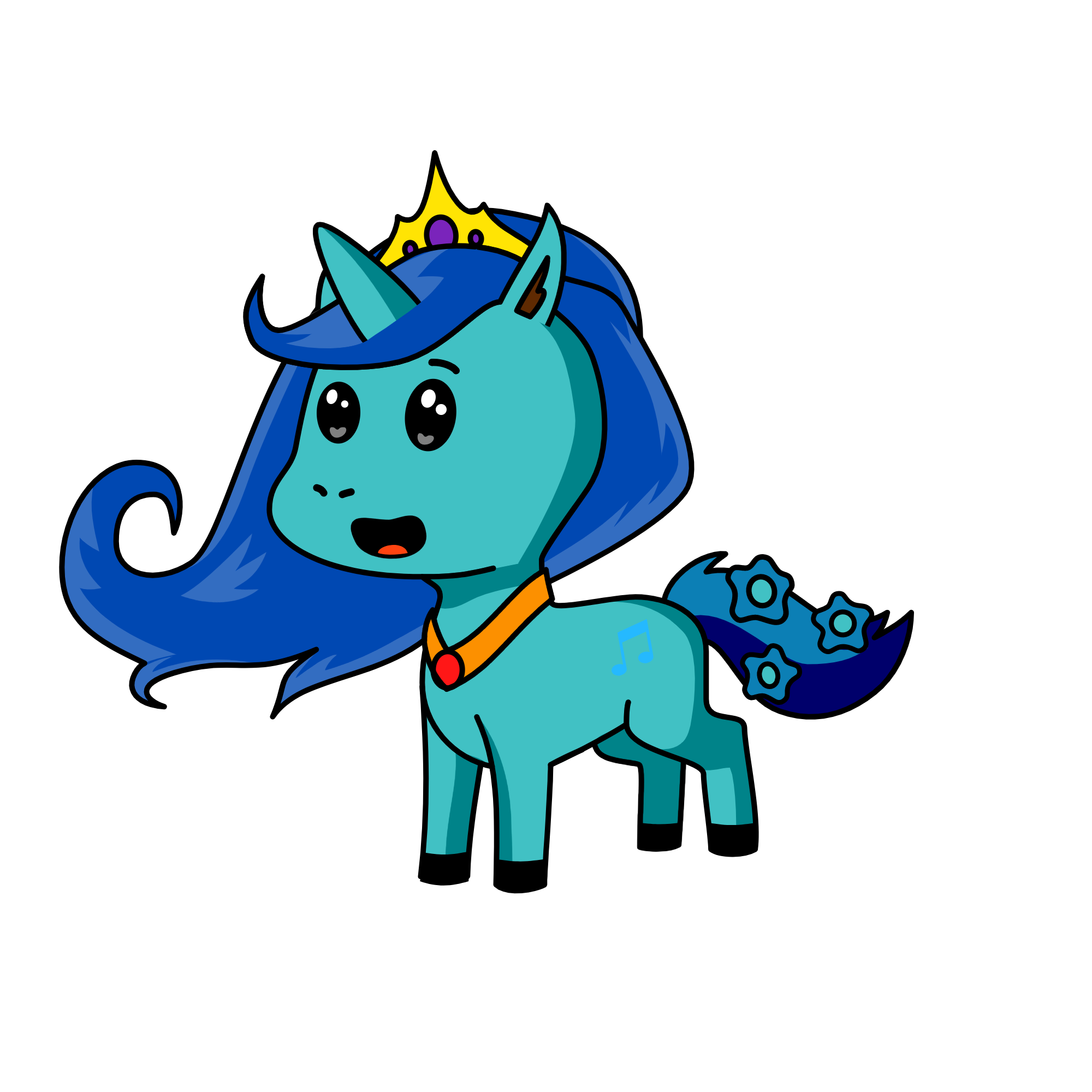 SNOW, the unicorn