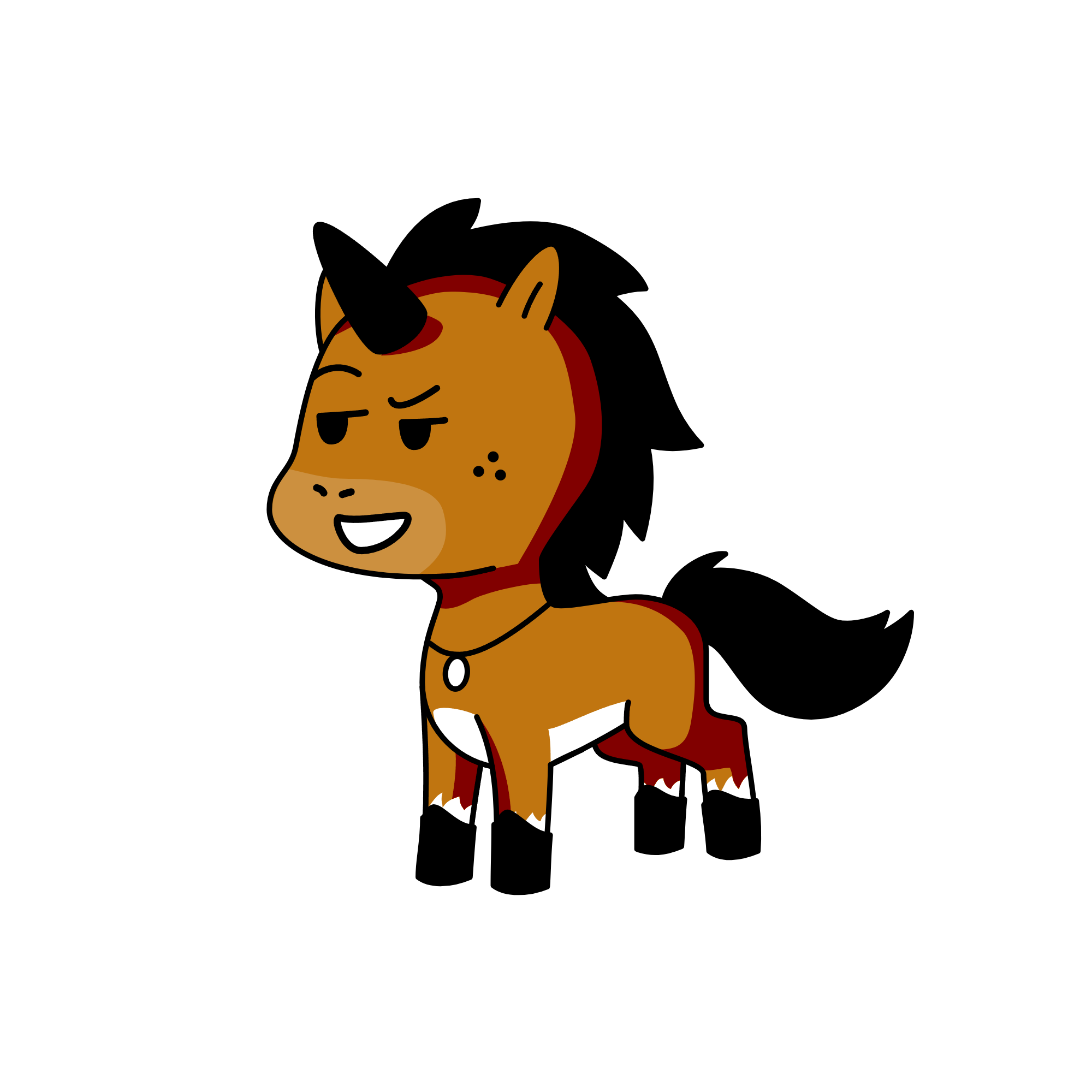 snoty, the unicorn