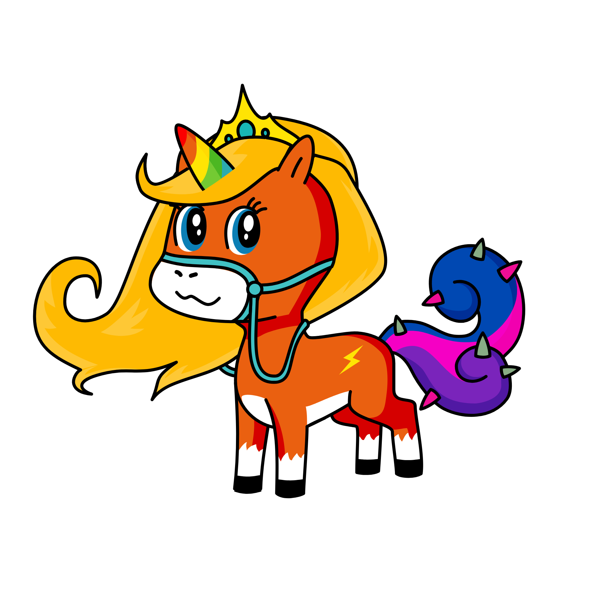 Shelby Thorn, the unicorn