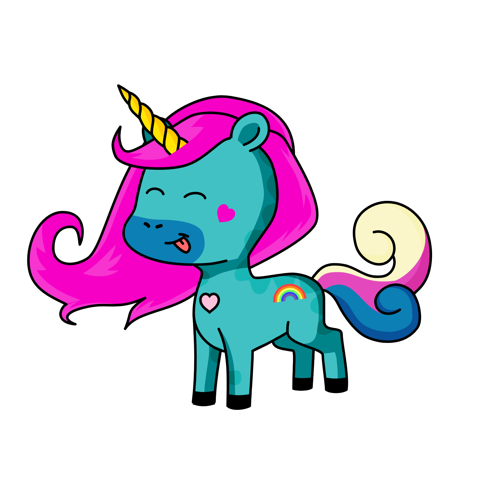 Corny, the unicorn
