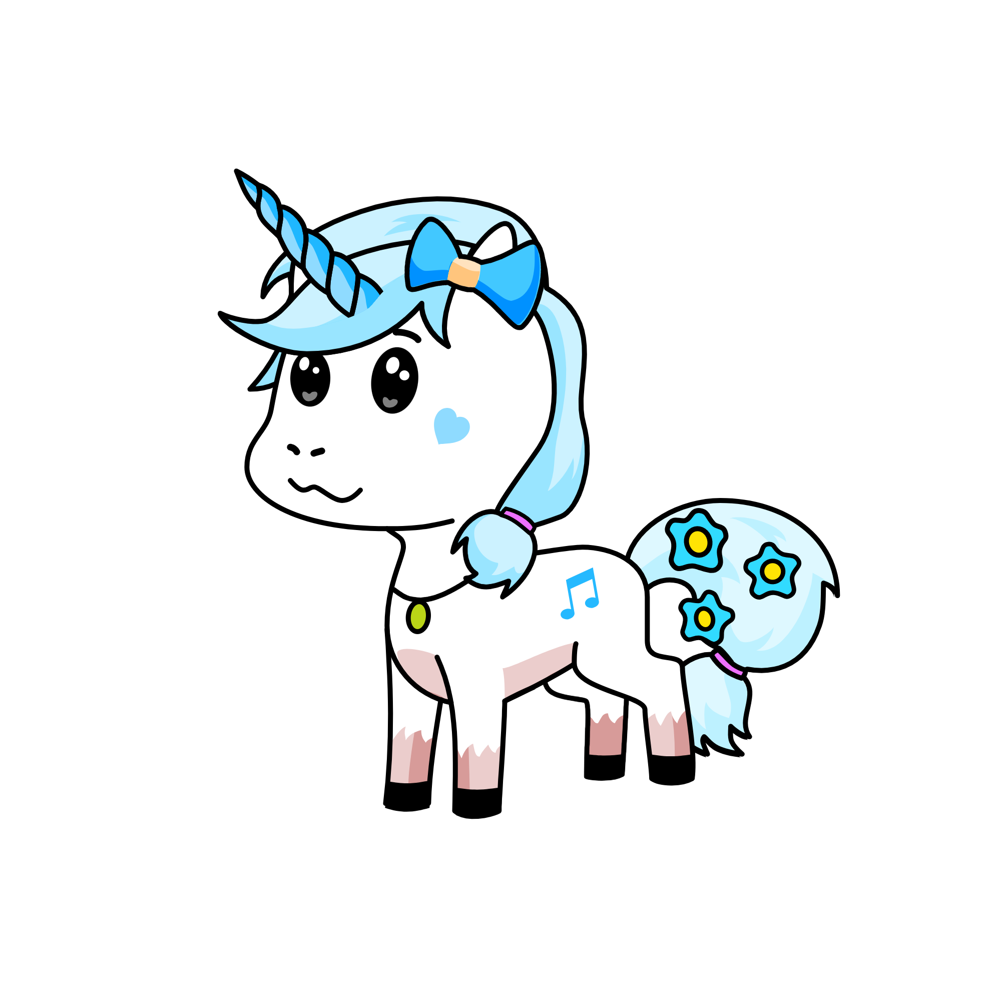 Cinnamoroll , the unicorn