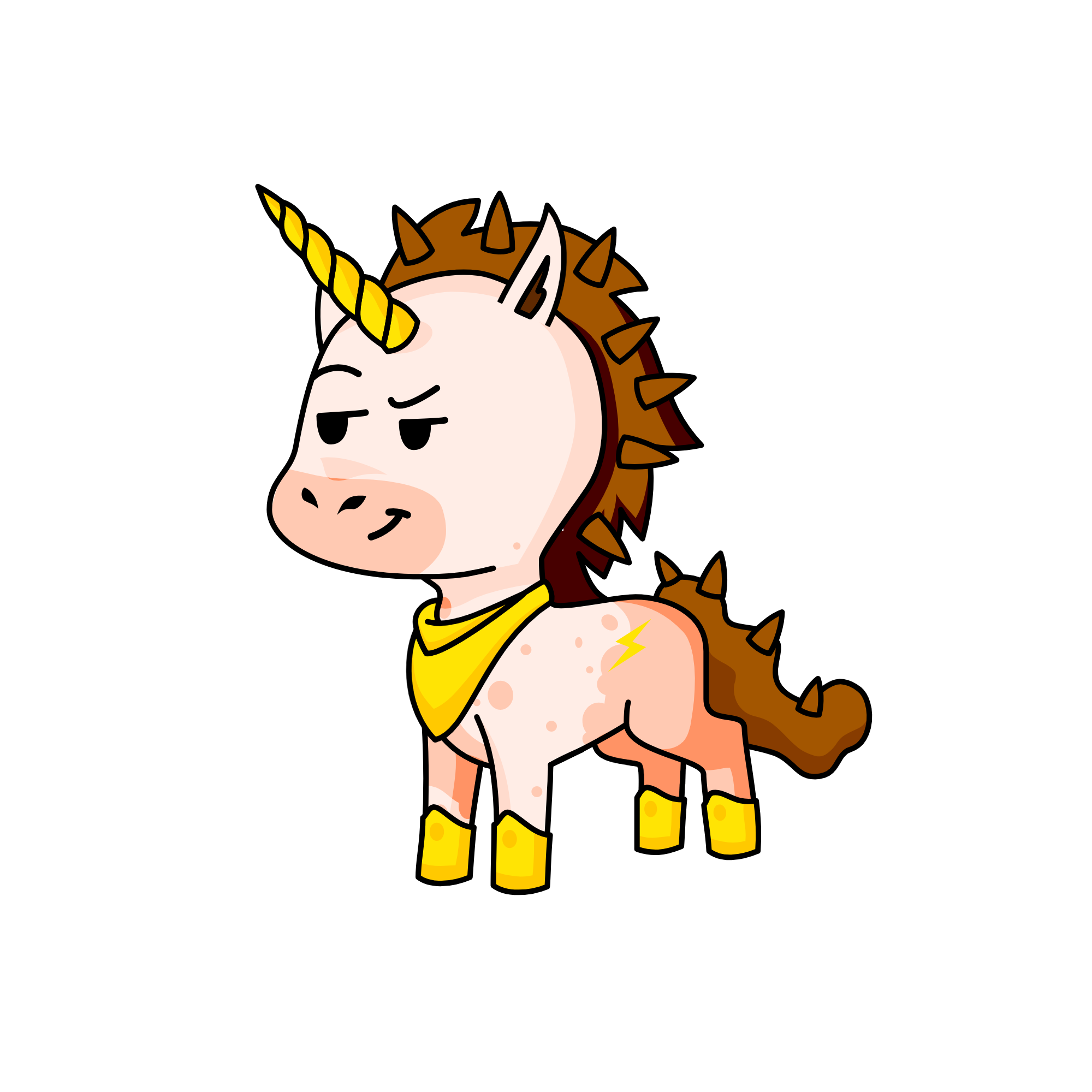 boabuty brod, the unicorn