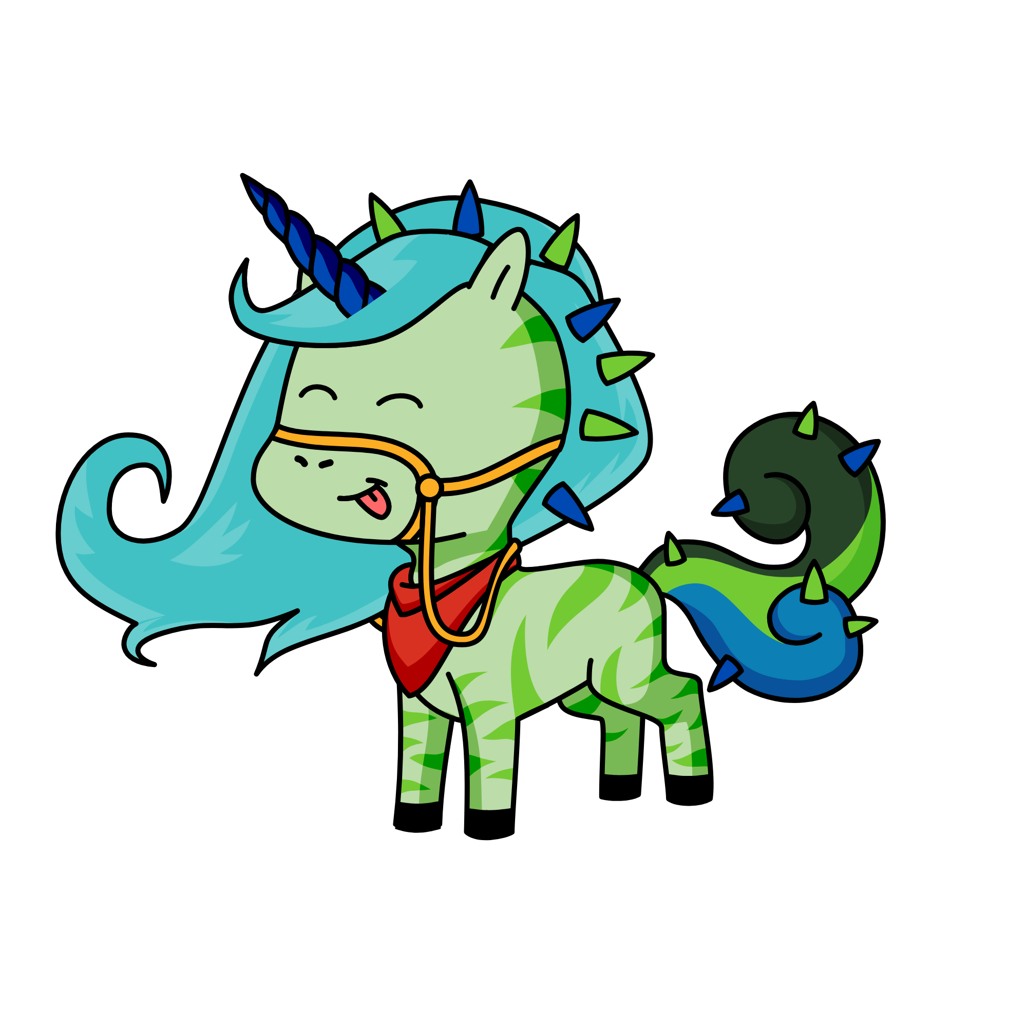 Terra, the unicorn