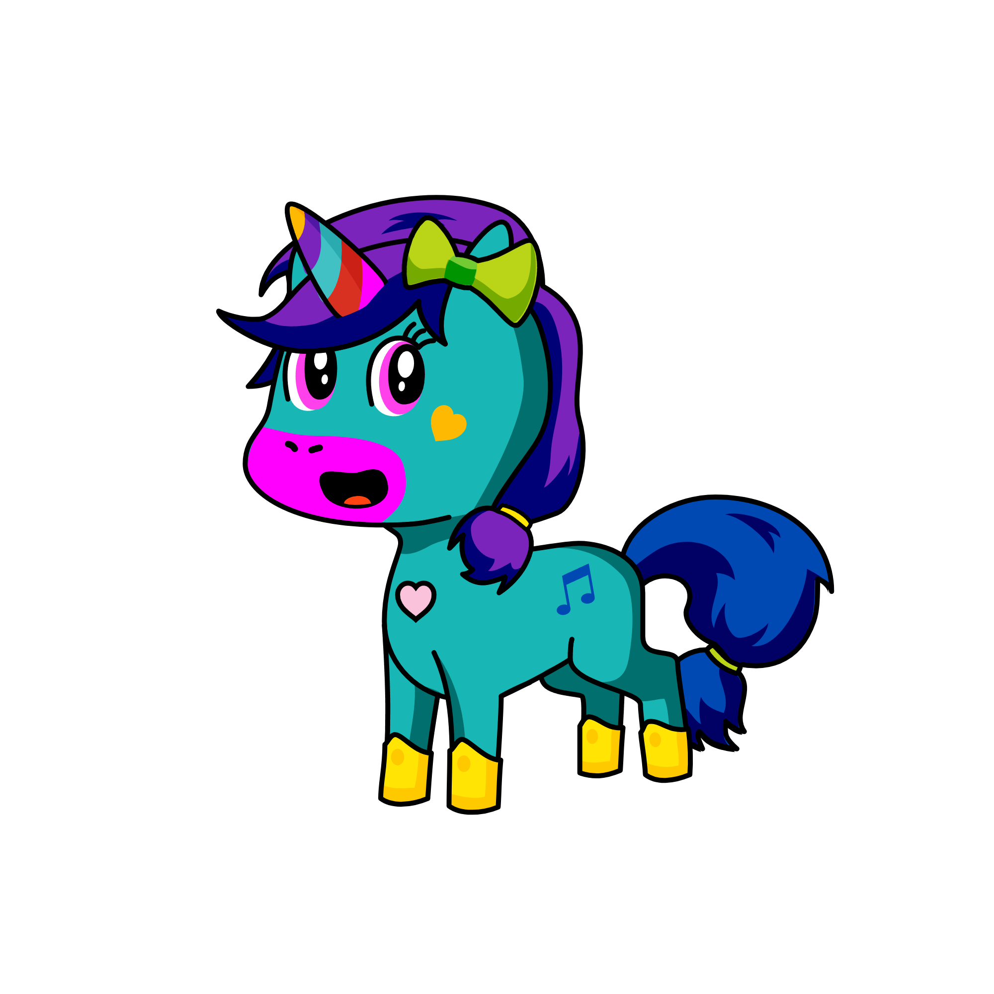 Samantha Lily, the unicorn