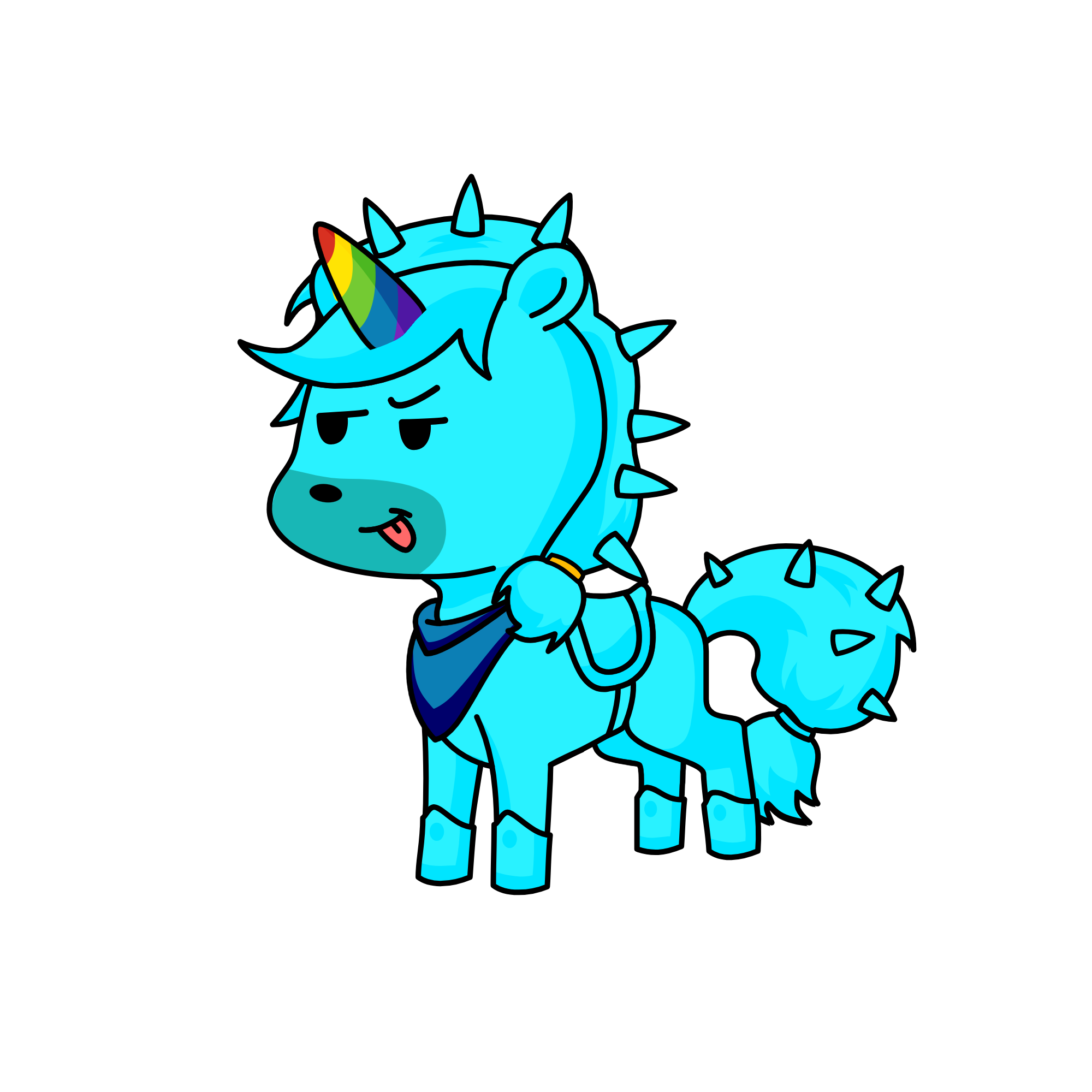 gojo saturu, the unicorn