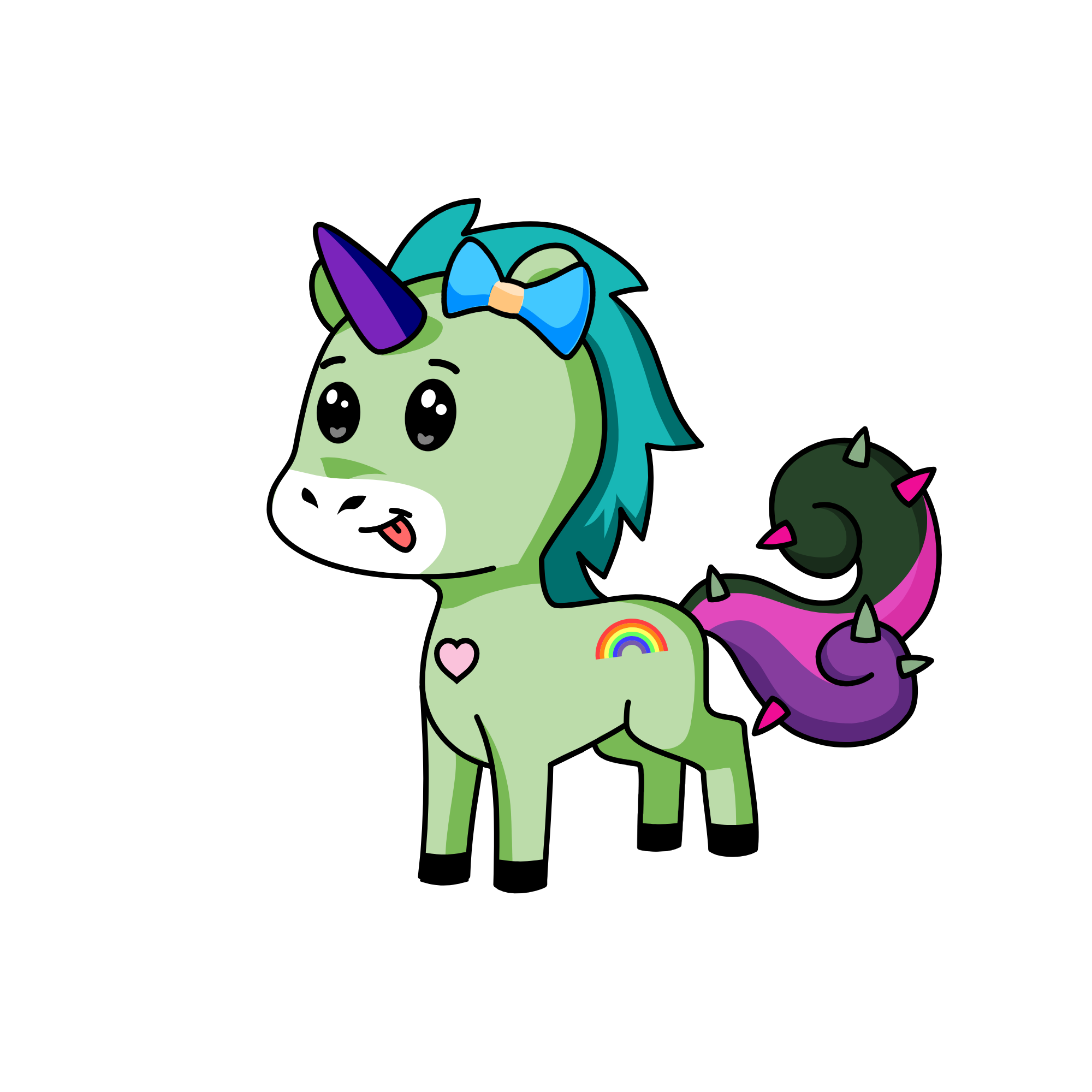 bo bo, the unicorn