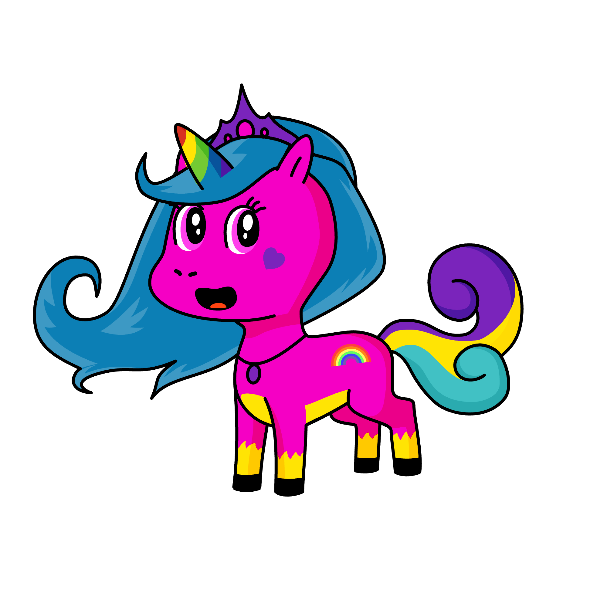 Beauty, the unicorn