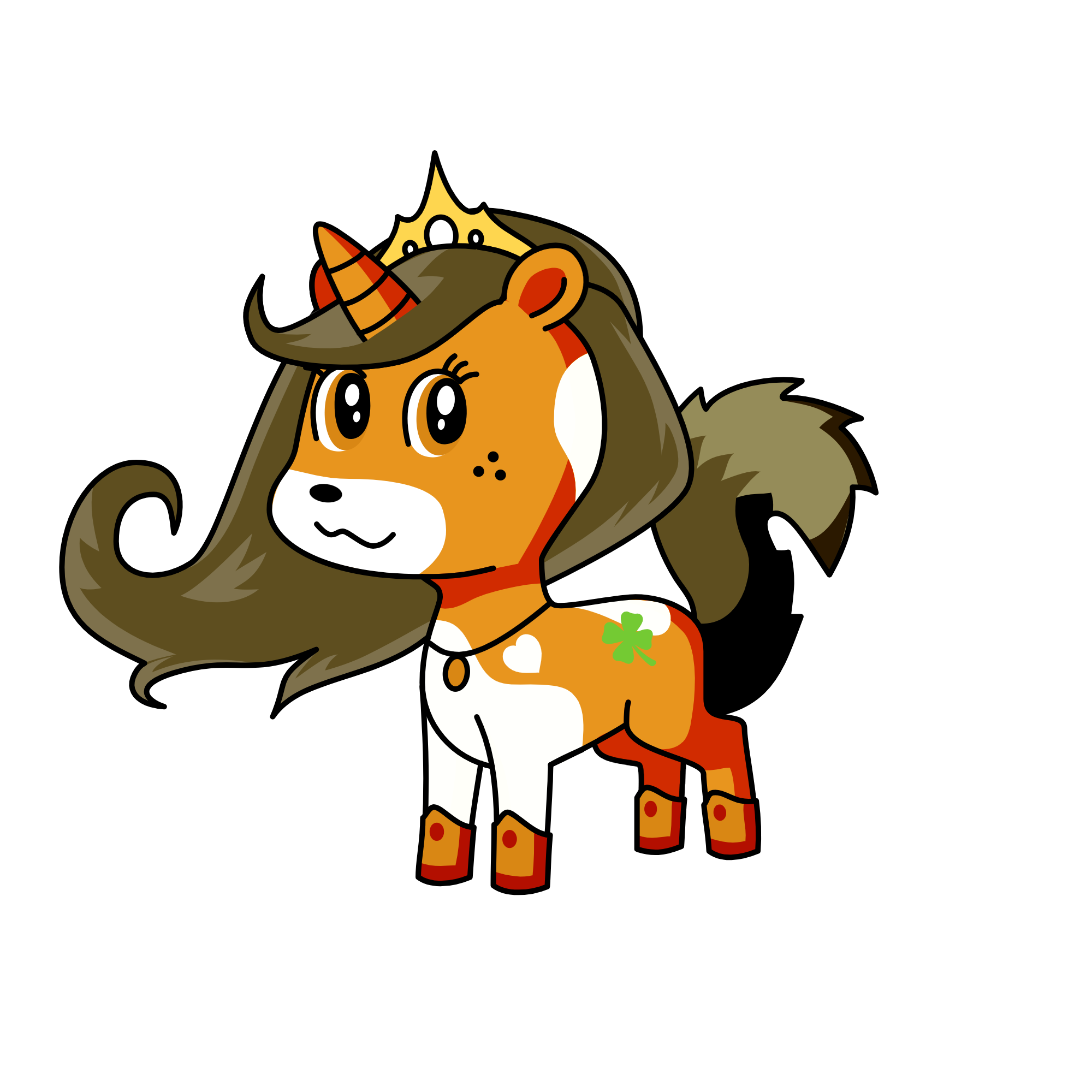Tyger Jellybean, the unicorn