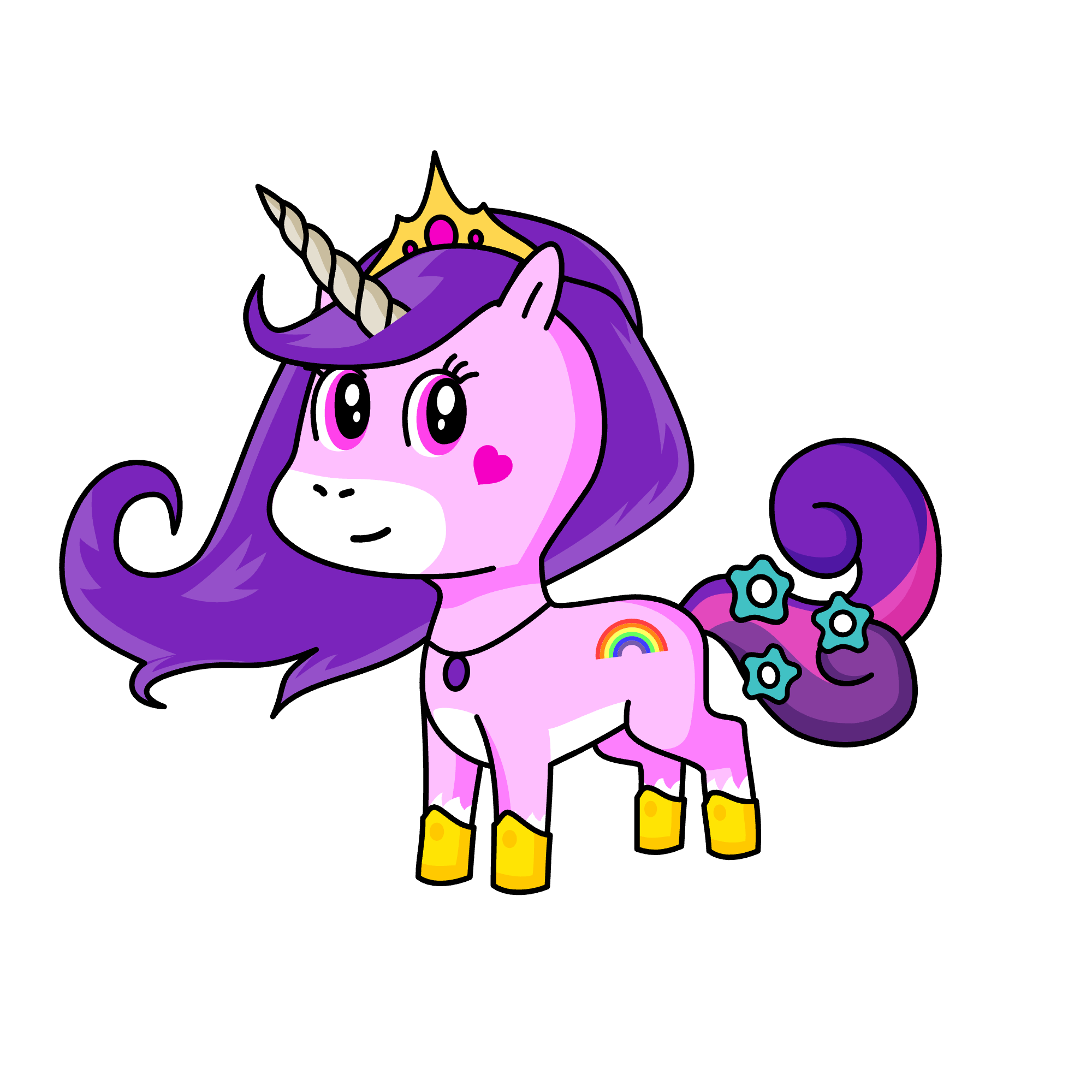 Selene, the unicorn