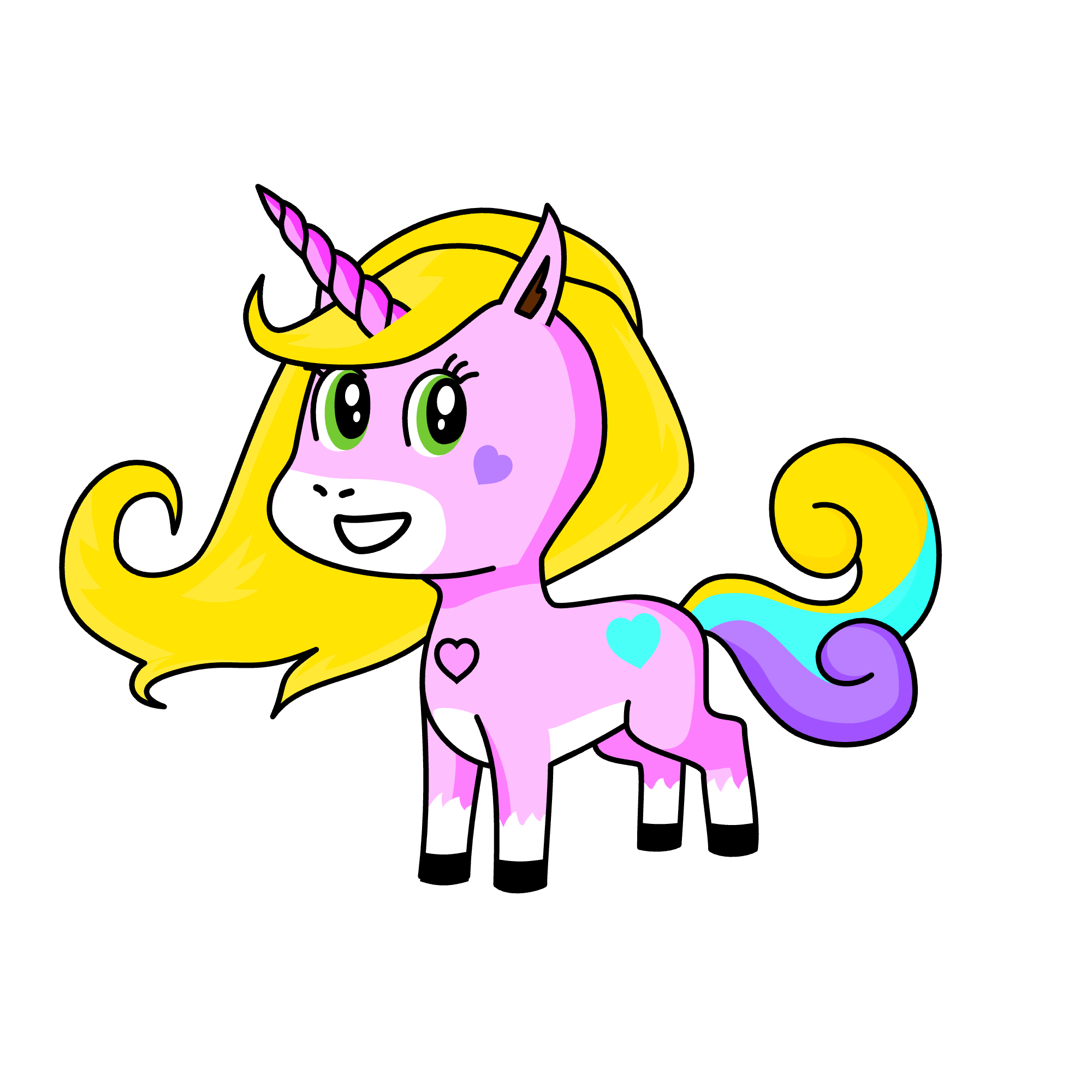 Eelanna, the unicorn