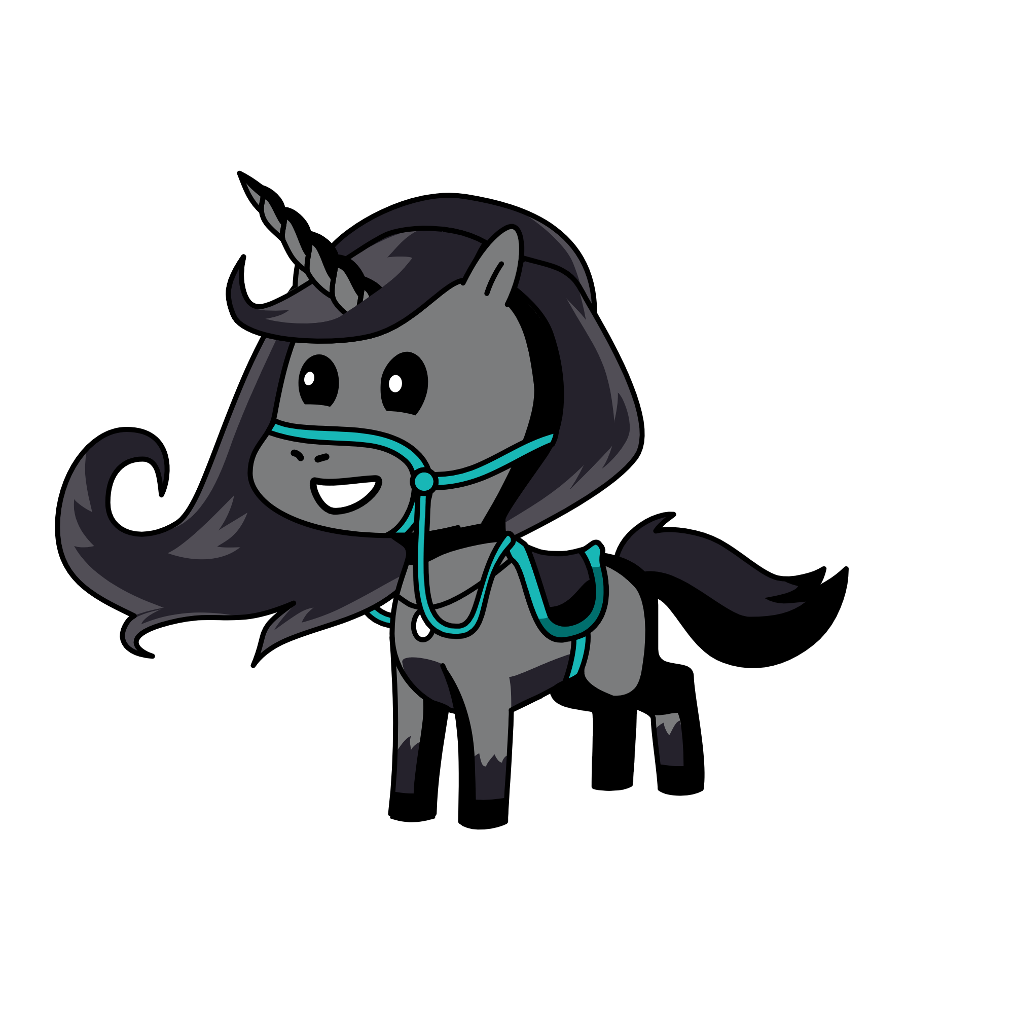 Dark Horse, the unicorn