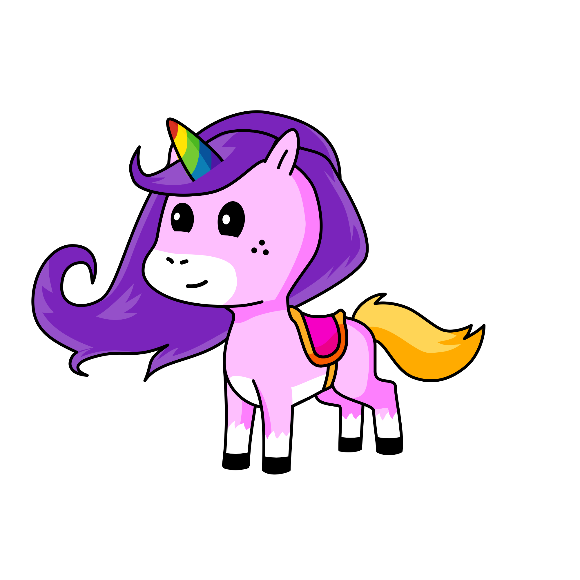 Fiza, the unicorn