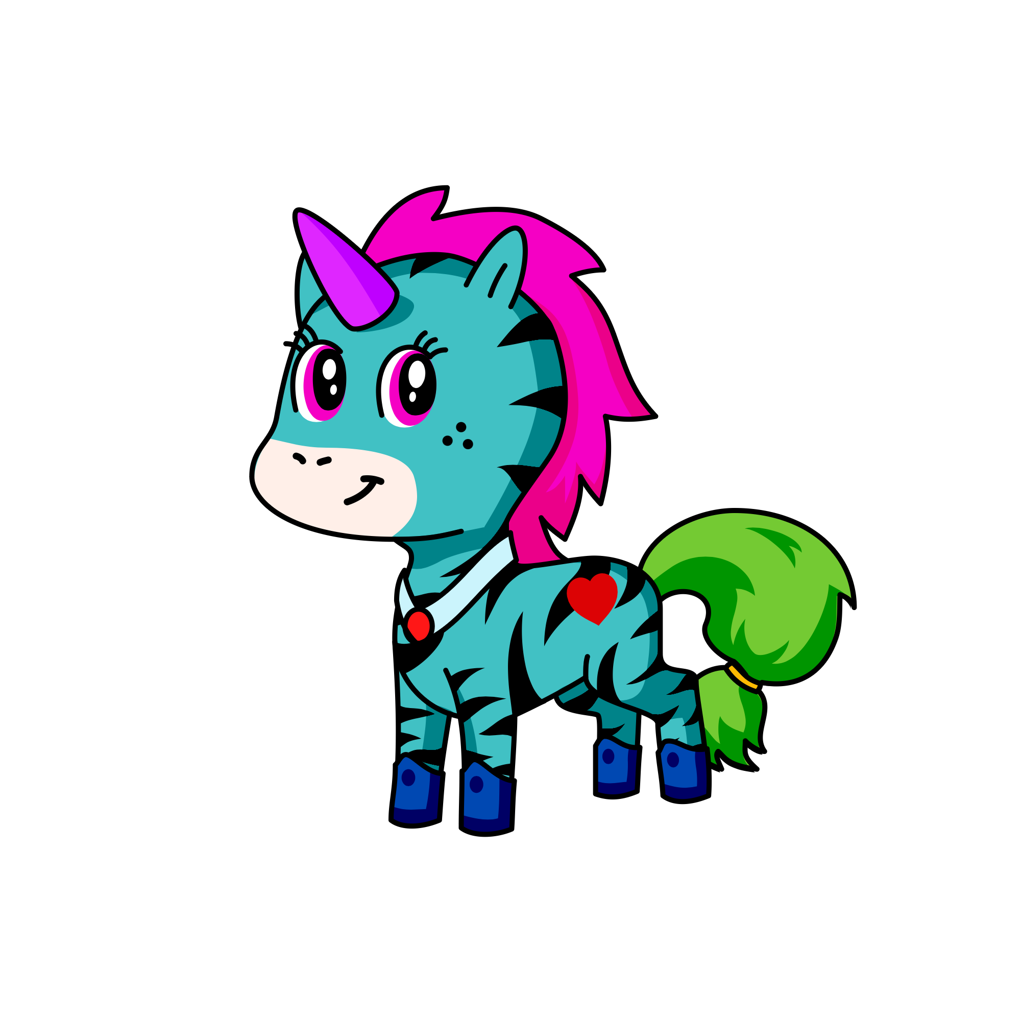 Loutus, the unicorn