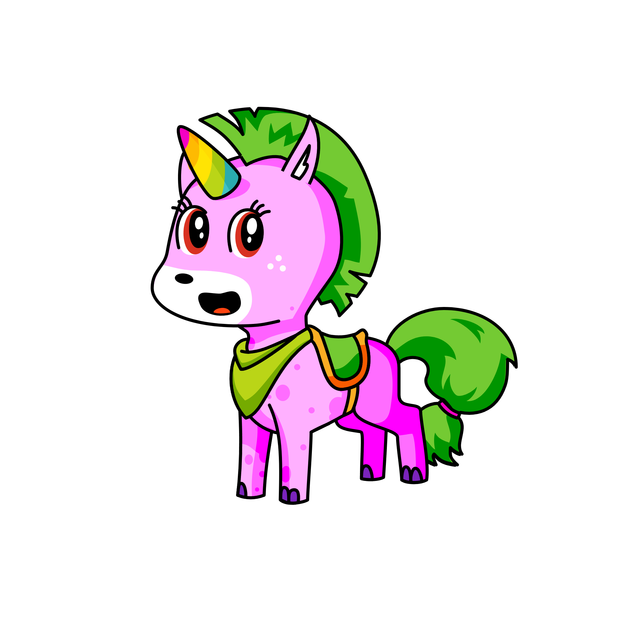 Gracicorne, the unicorn