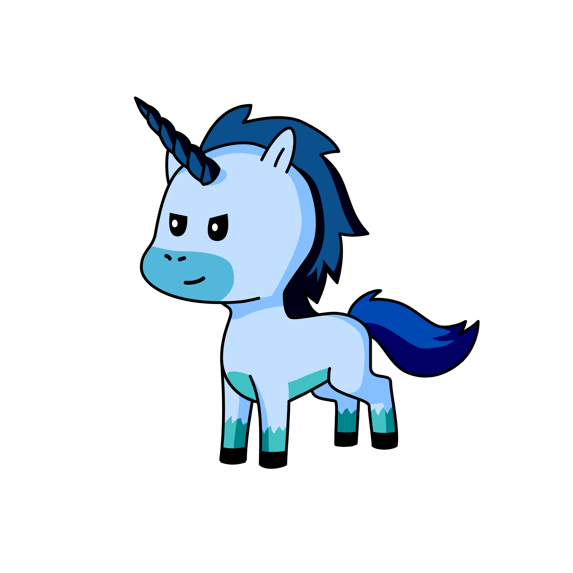 Sapphire's Sun, the unicorn