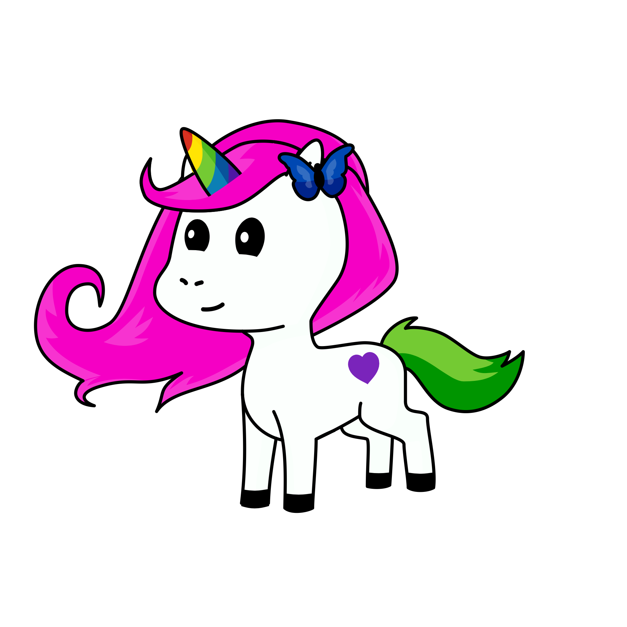 Charlotte, the unicorn