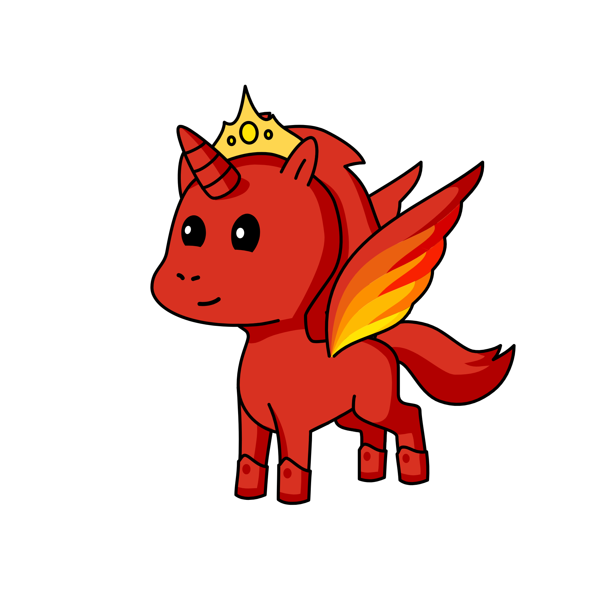 Fire Horn, the unicorn