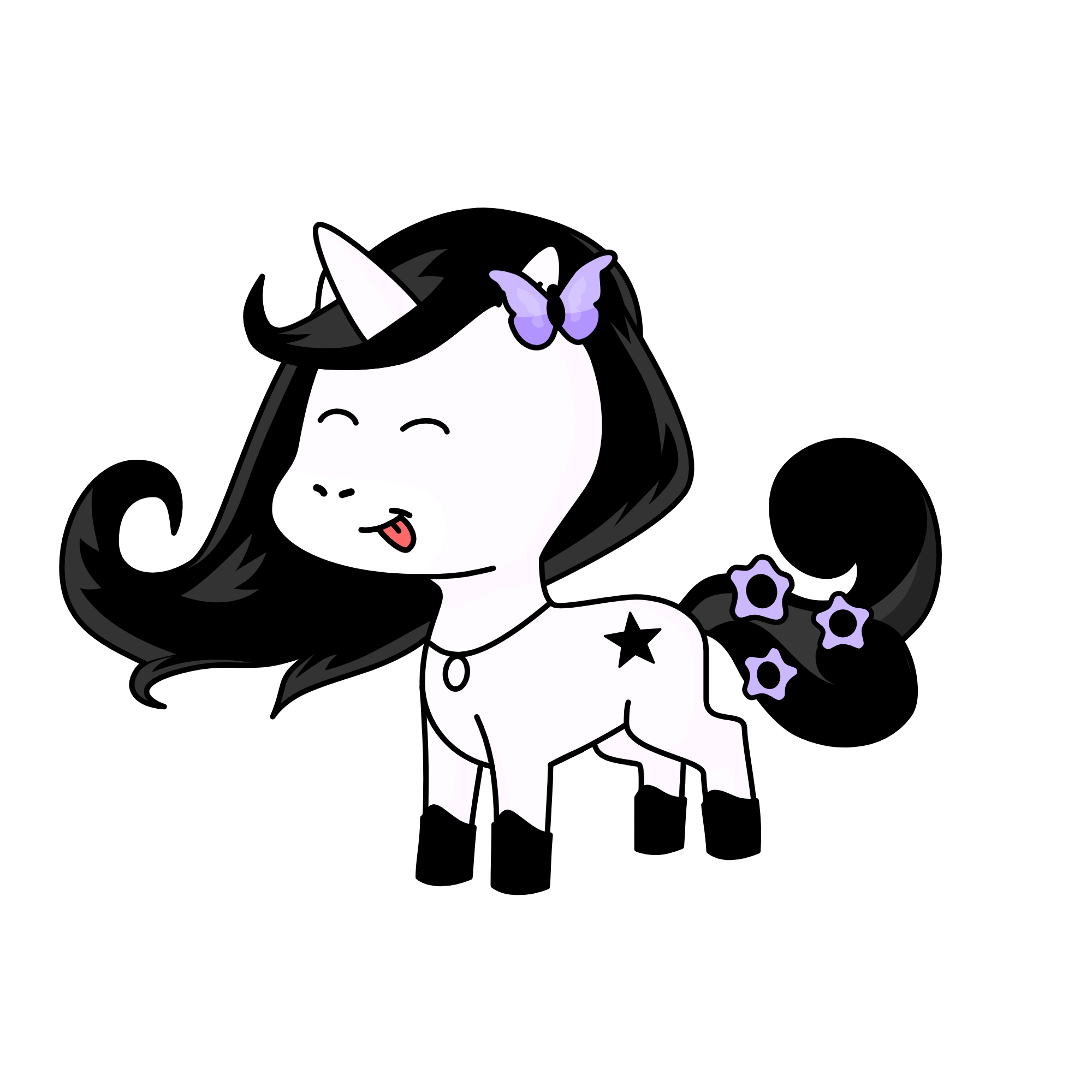 Midnight Star, the unicorn