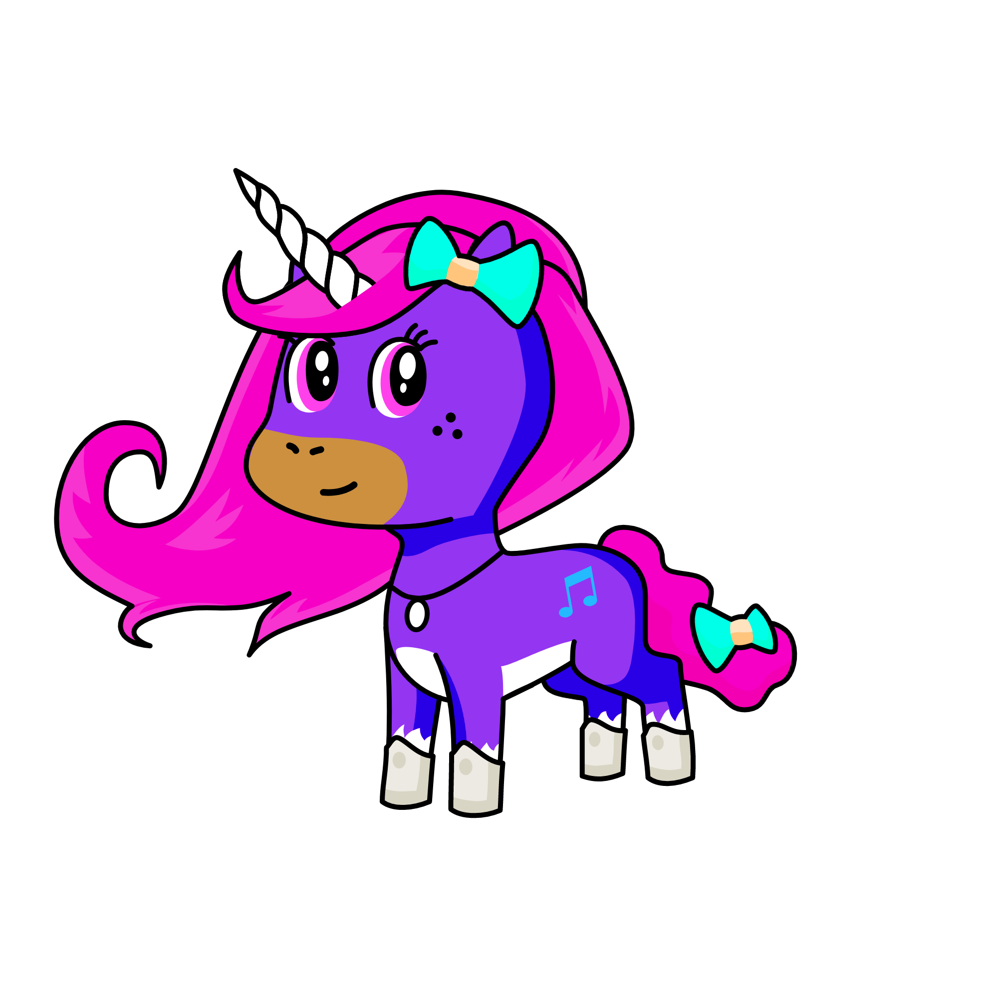 Lala, the unicorn