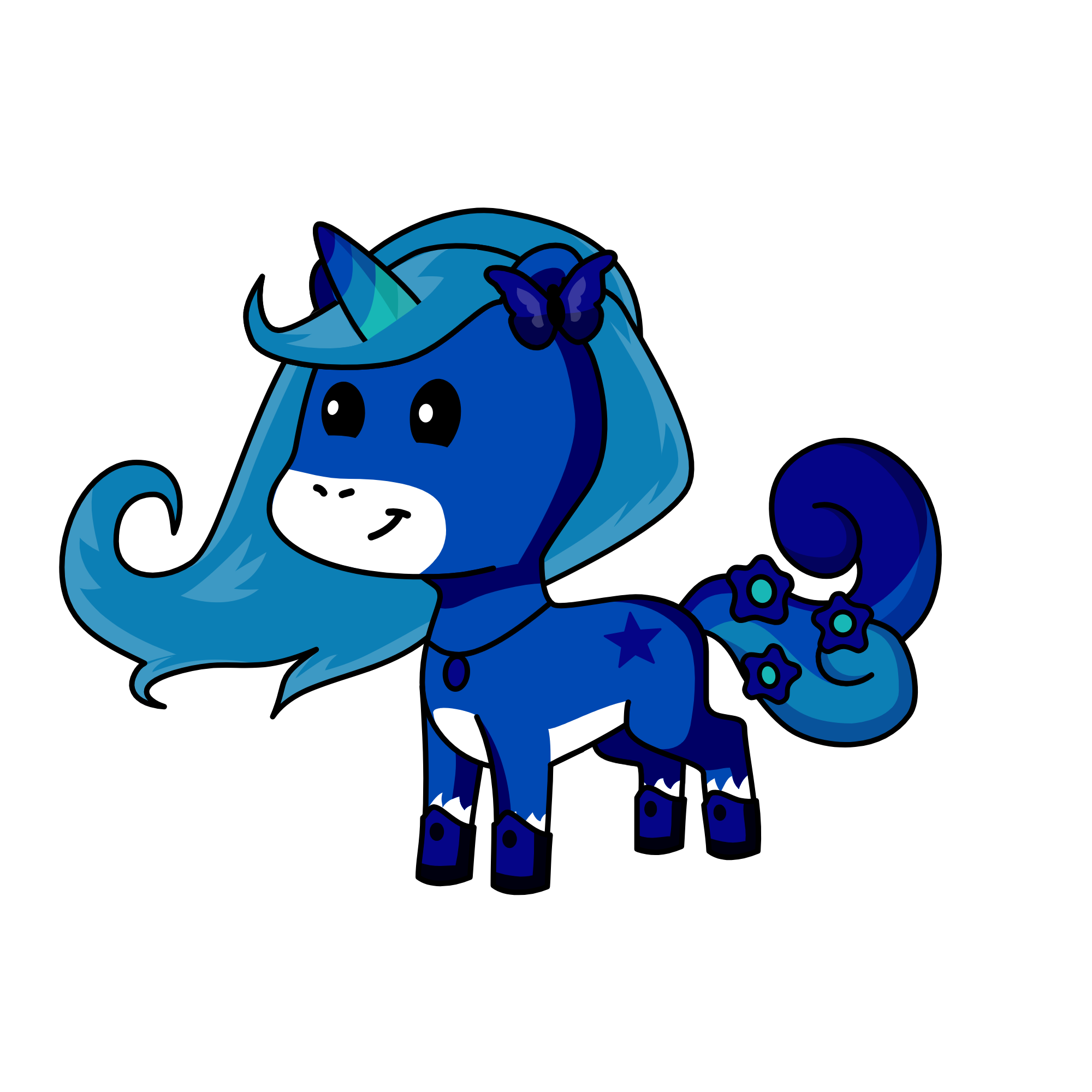 Ocean Mist, the unicorn