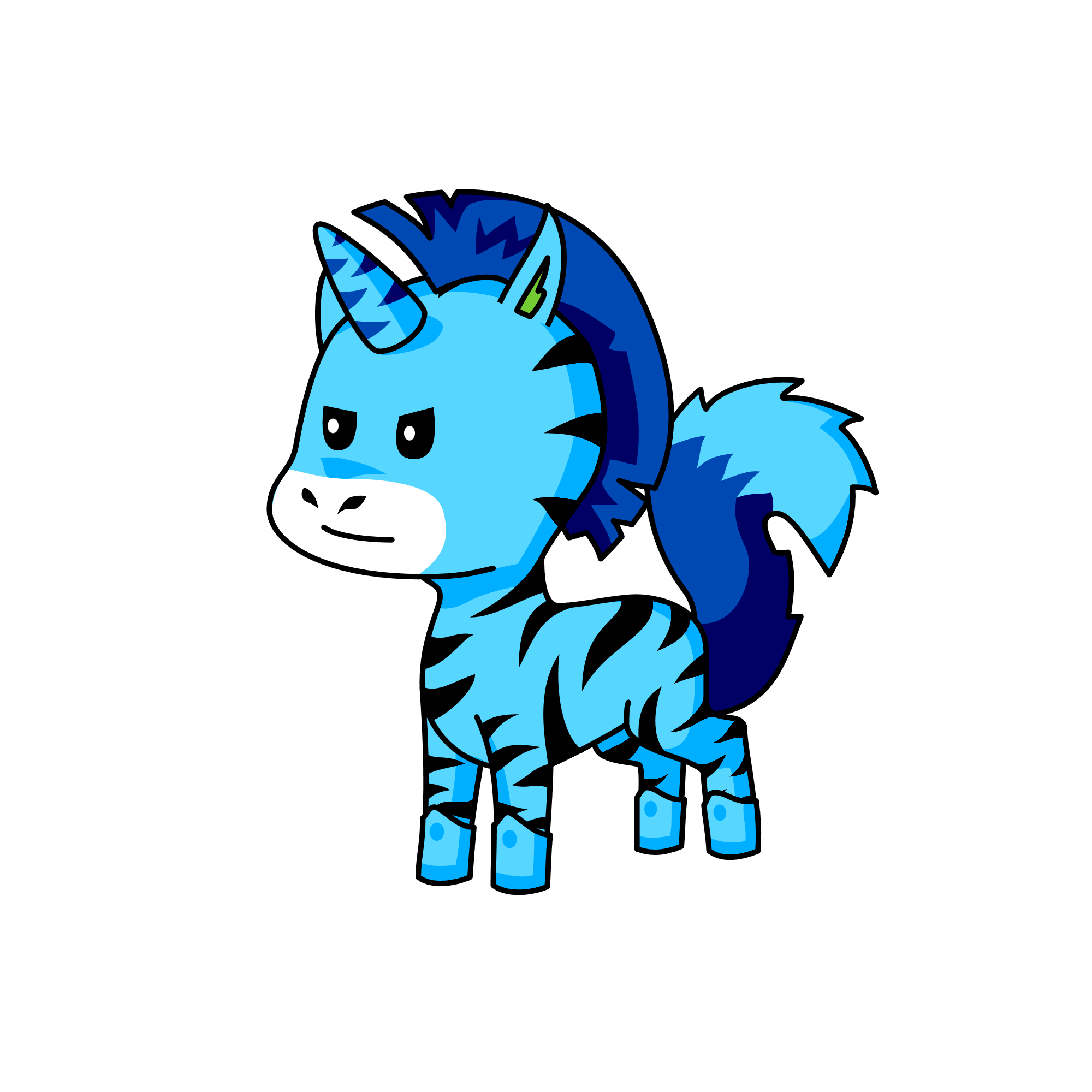 Listo, the unicorn